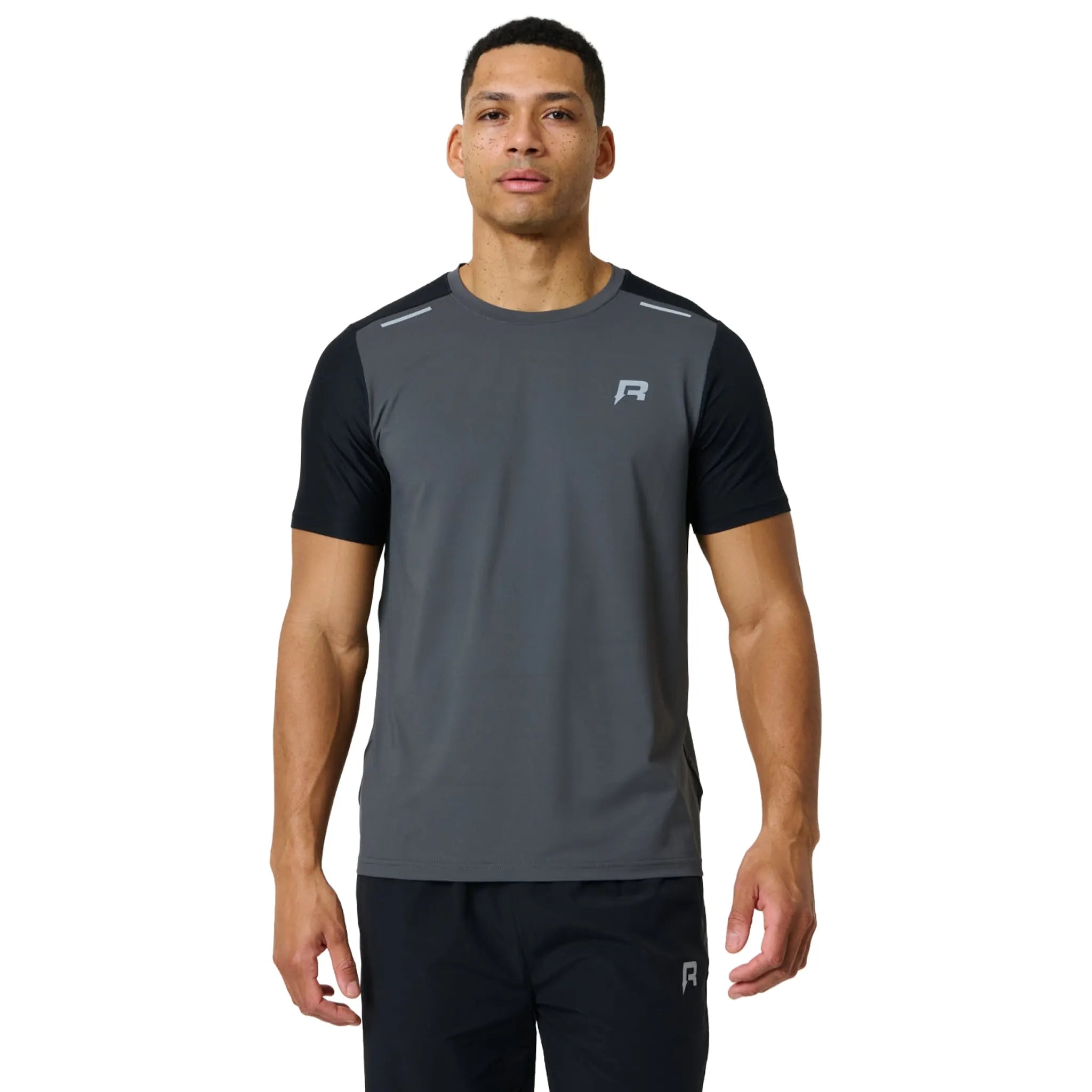 Front View Reprimo Flight Slate Obsidian T-Shirt REP261-029