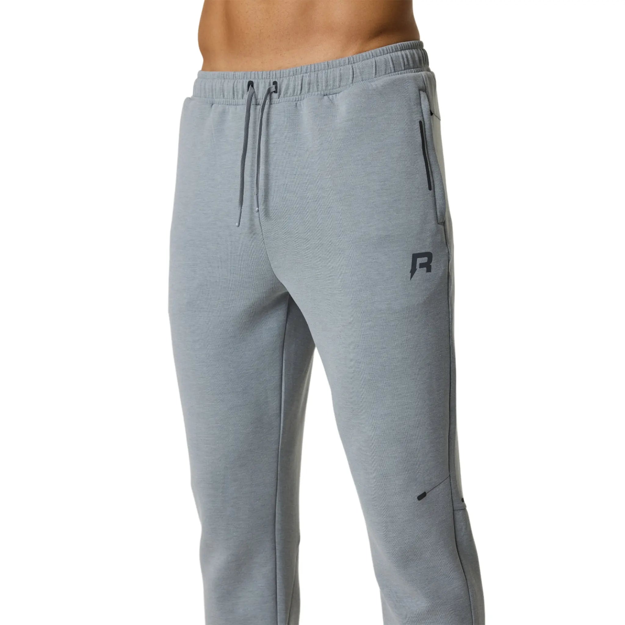 Detailed View of Reprimo Motion Grey Marl Sweatpants REP254-245