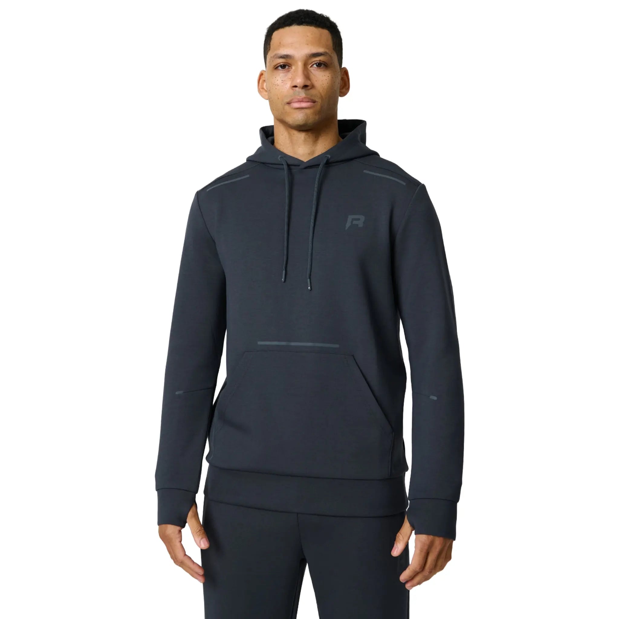 Front View of Reprimo Motion Slate Hoodie REP261-088