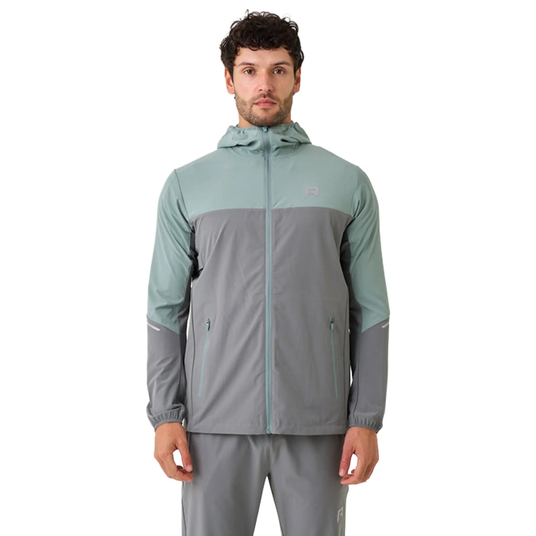 Front view of Reprimo Nova Bottle Green Light Jacket