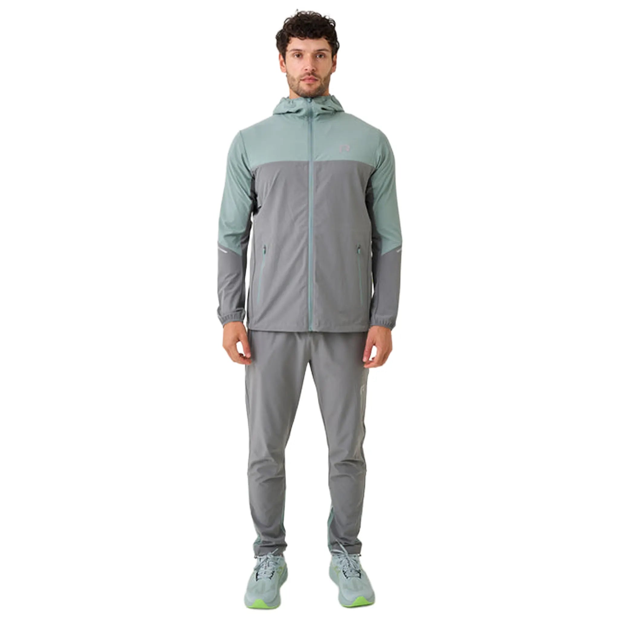 Model view of Reprimo Nova Bottle Green Light Jacket