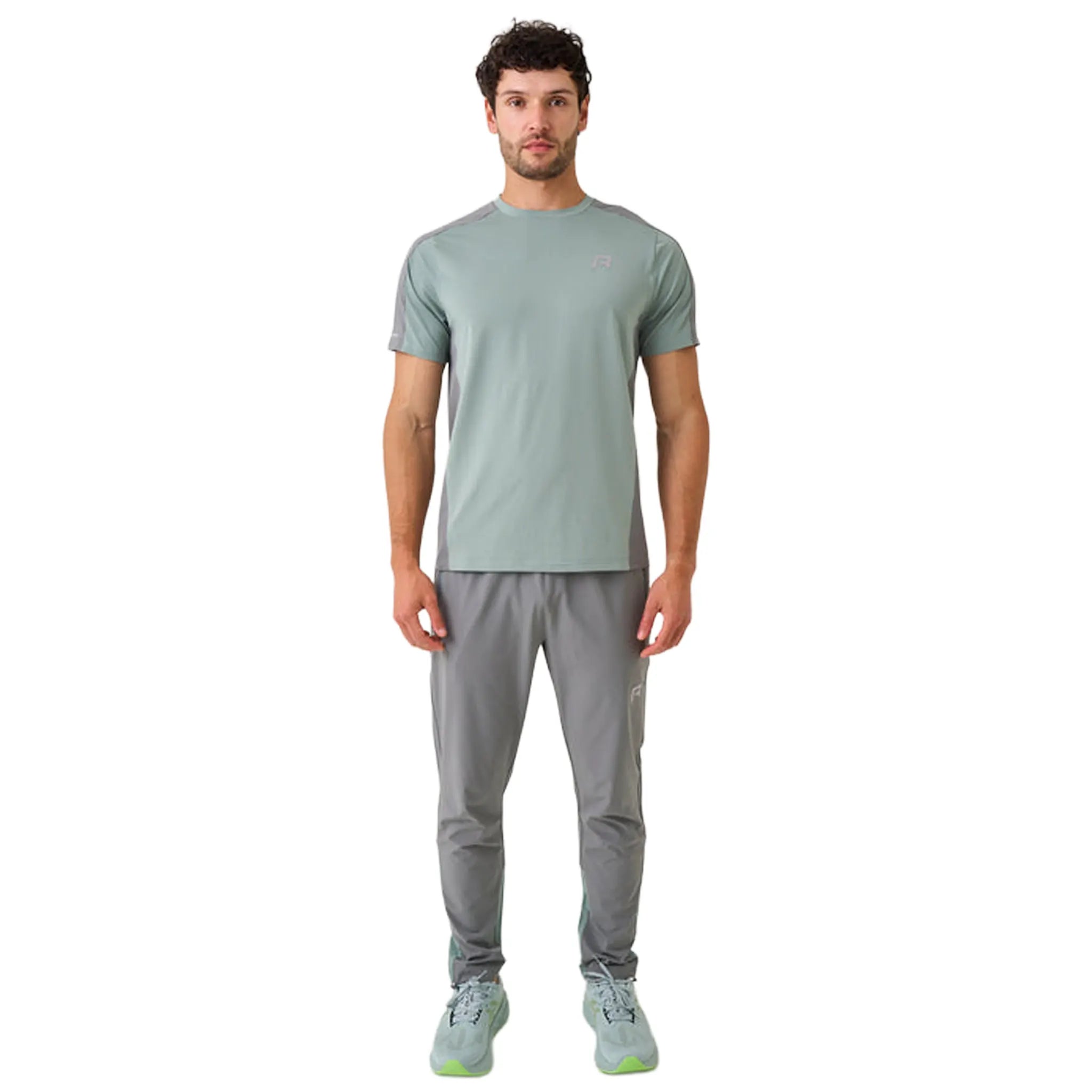 Model view of Reprimo Nova Bottle Green T-Shirt