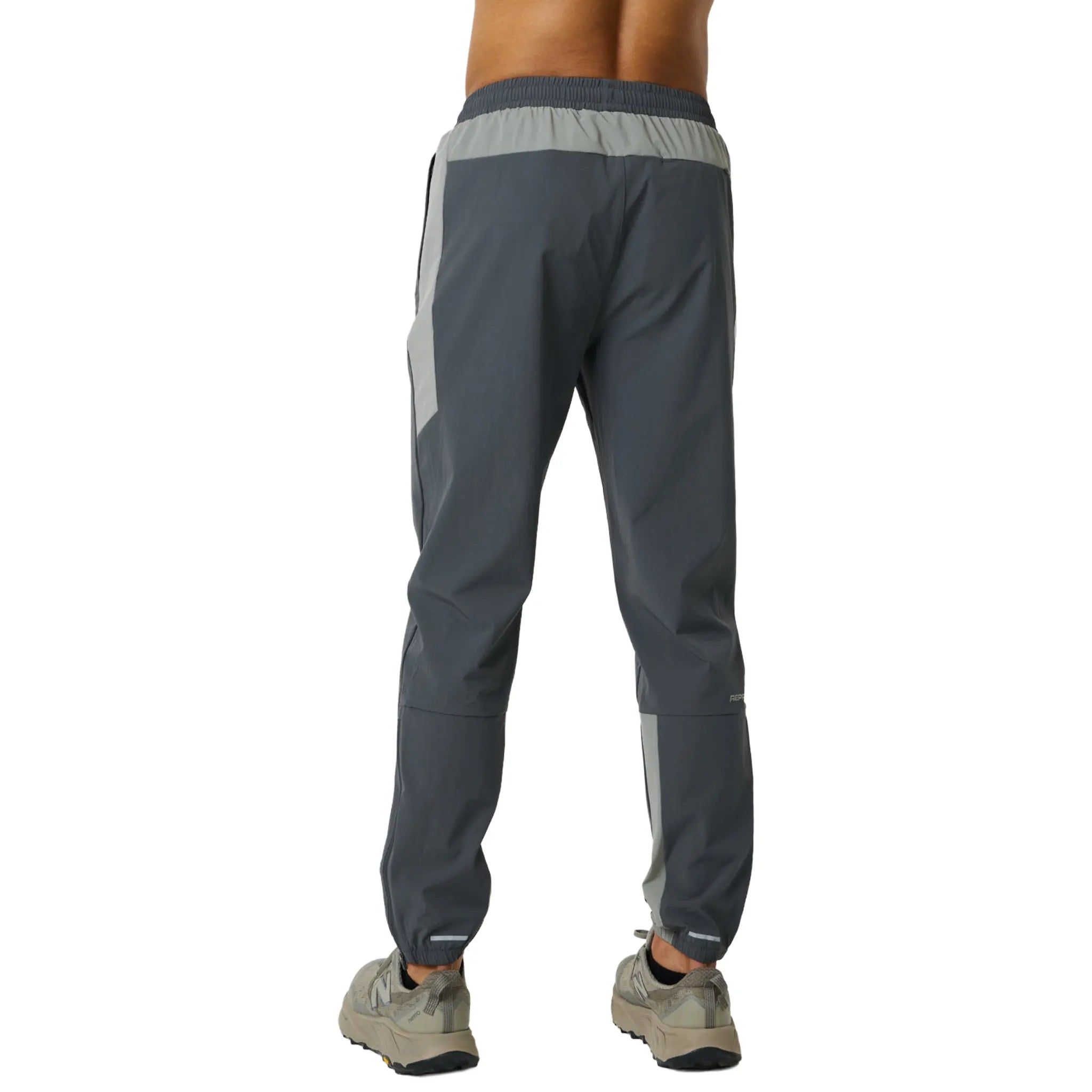 Back View of Reprimo Vortex Slate Faded Dune Track Pants REP261-070