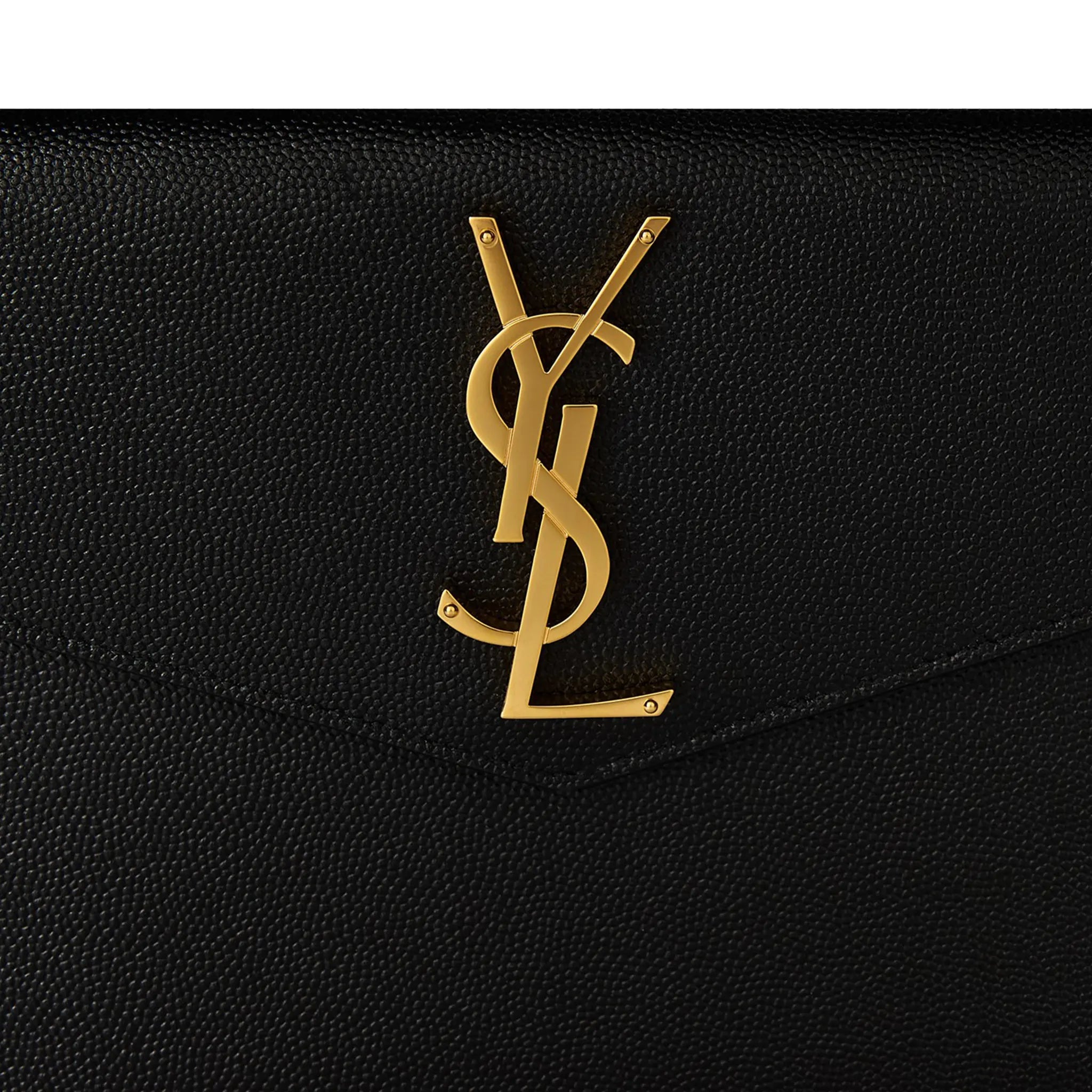 Detailed View of Saint Laurent Cassandre Matelasse Lambskin Small Envelope Wallet