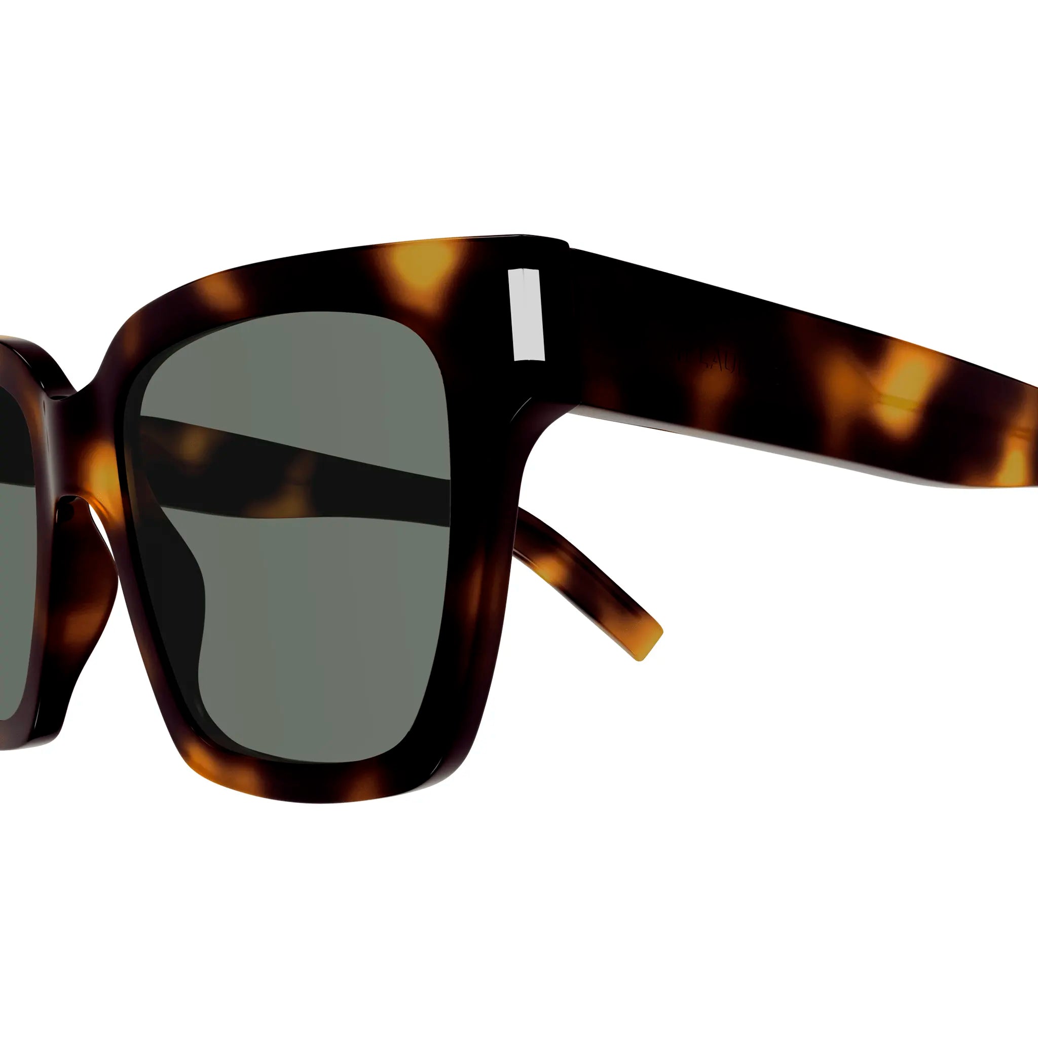 Detail view of Saint Laurent Sun SL 507 003 Havana Sunglasses