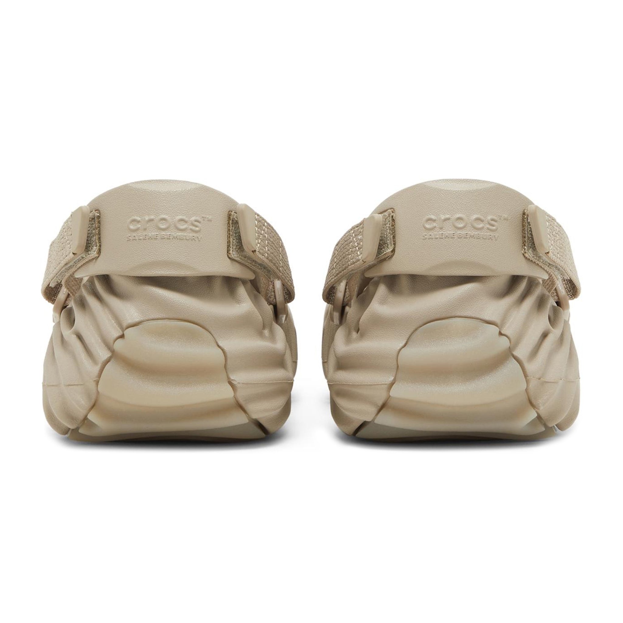 Back view of Salehe Bembury x Crocs Pollex Clog Horchata 207393-2DO