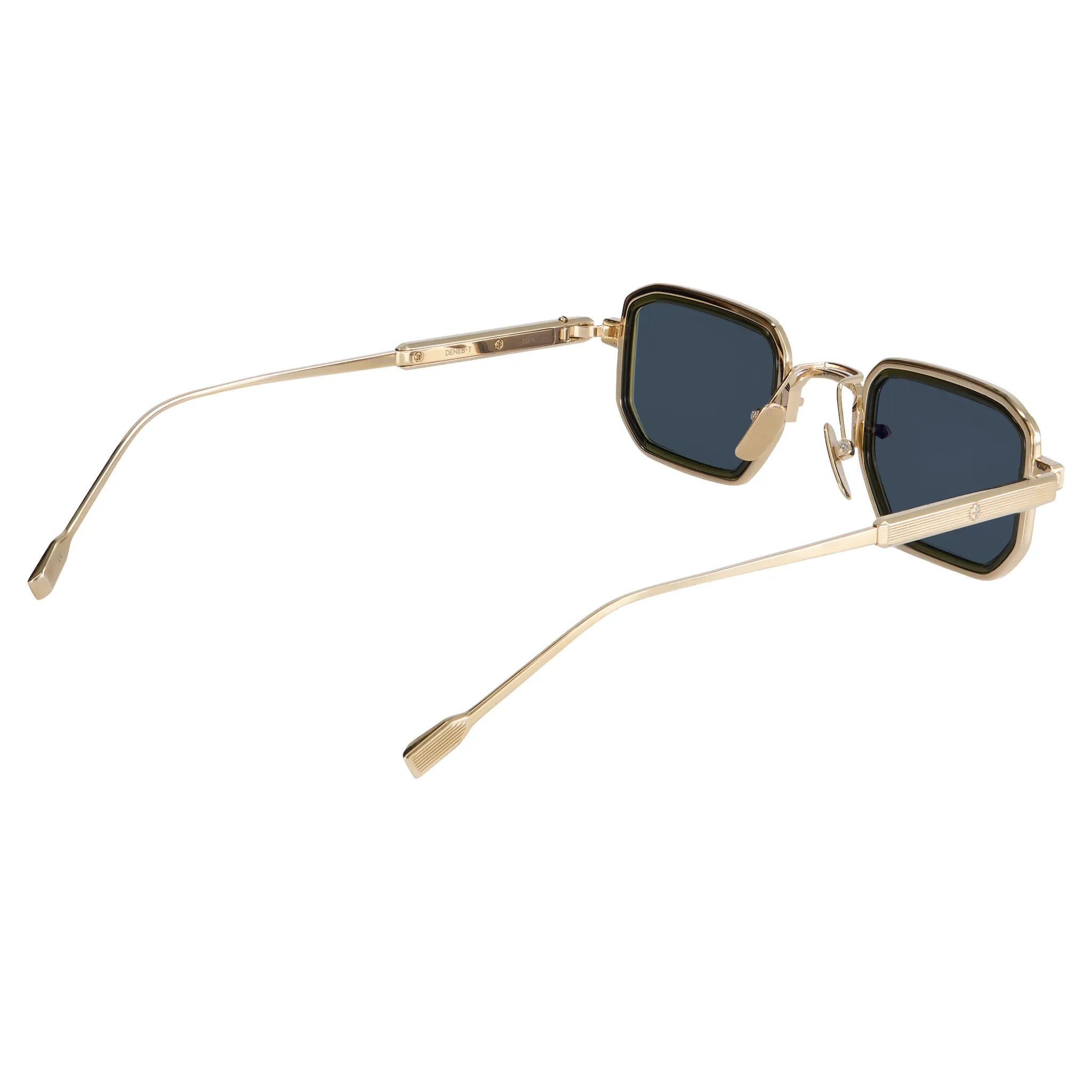 Frame View of SATO Deneb-T Titanium Green Olive Sunglasses