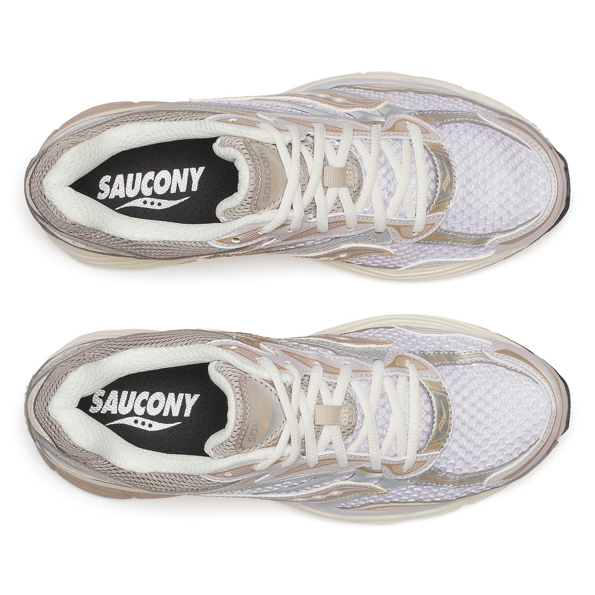 Upper View of Saucony Progrid Omni 9 Grey Lilac S70739-31