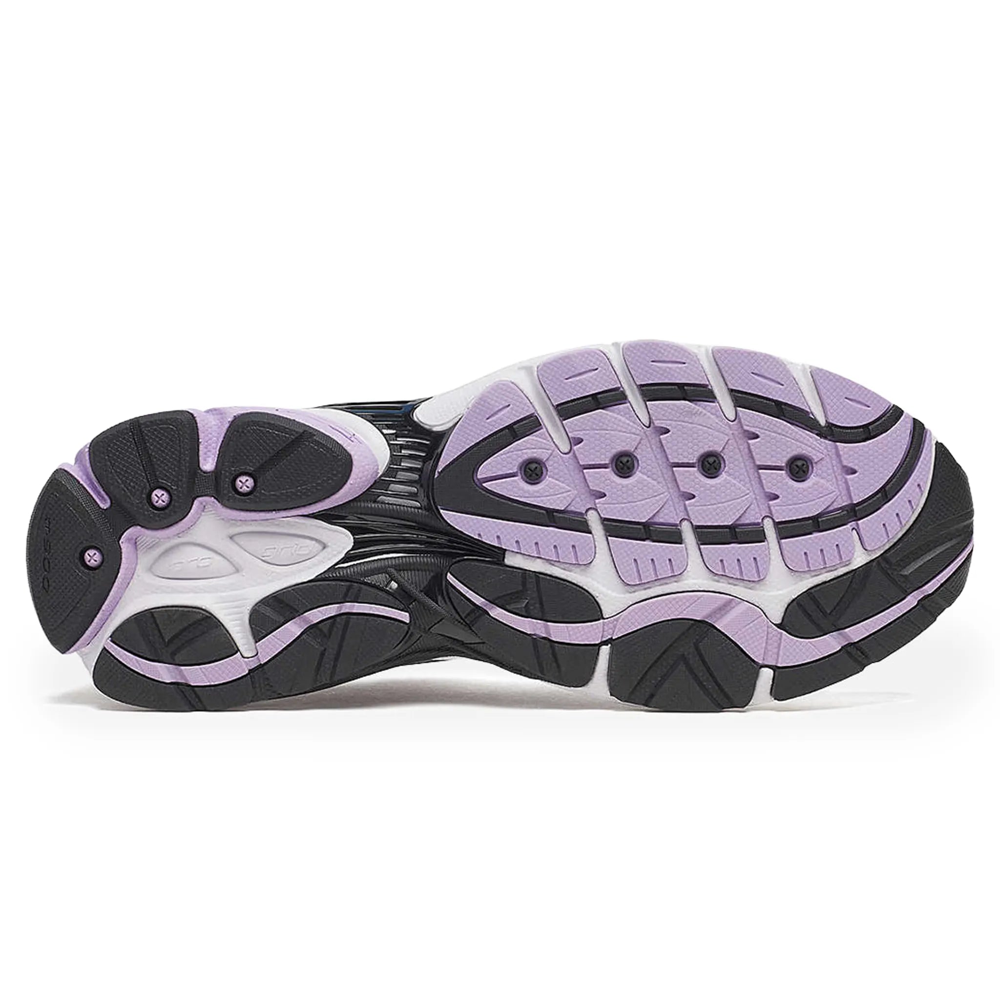 Sole View of Saucony Progrid Omni 9 Silver Lilac S70739-46