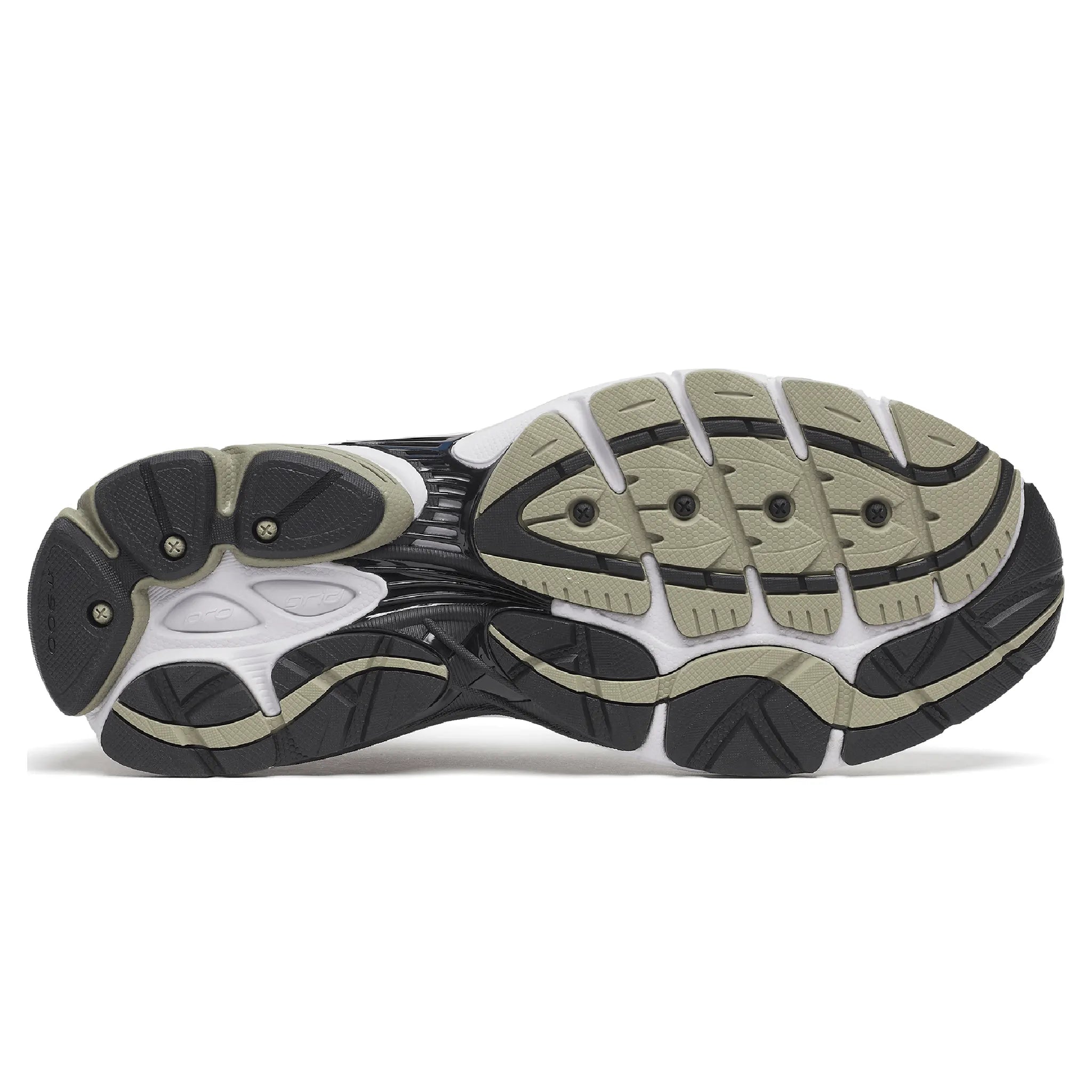 Sole View of Saucony Progrid Omni 9 White Sage S70739-54