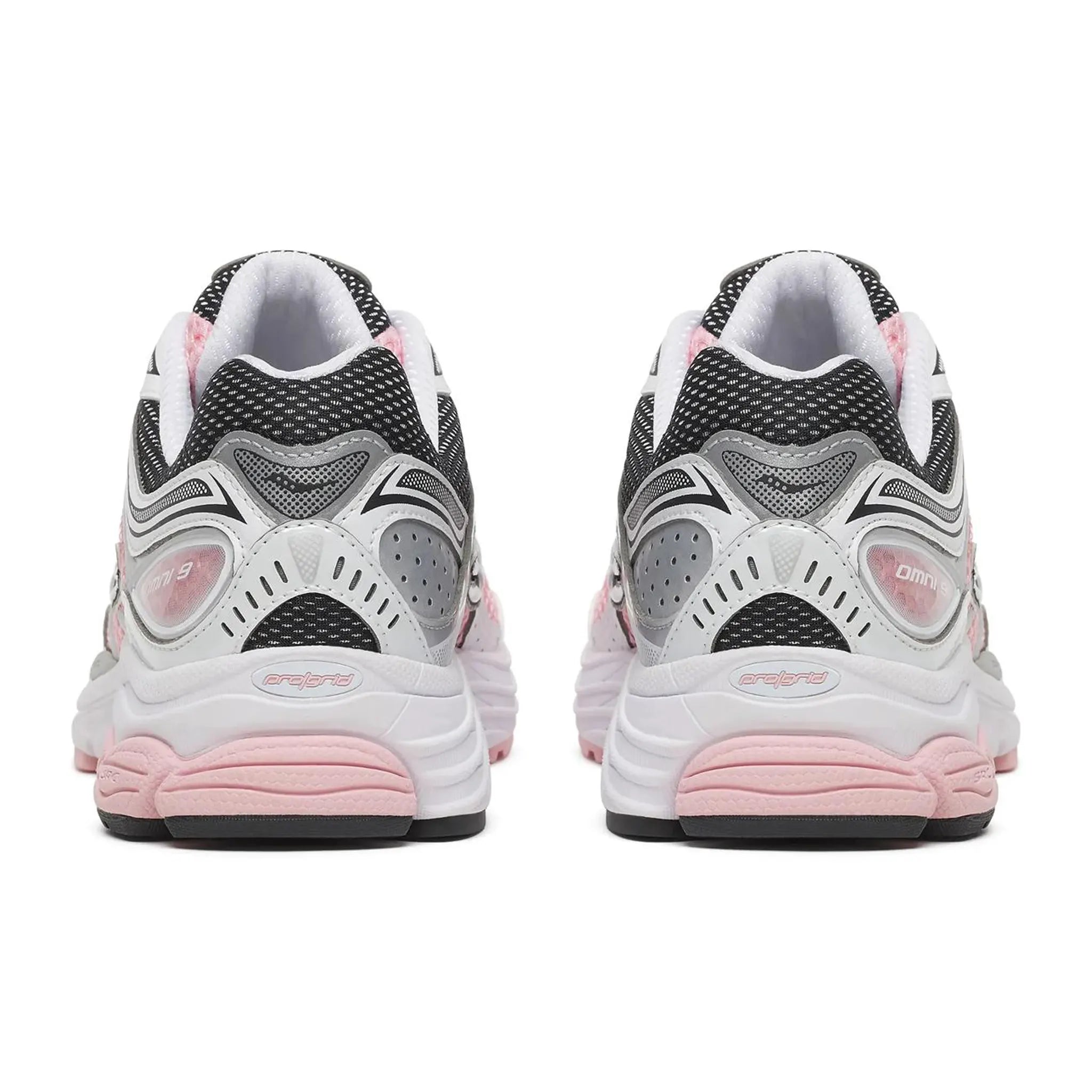 Back View of Saucony Progrid Omni 9 White Touch S101245-1016