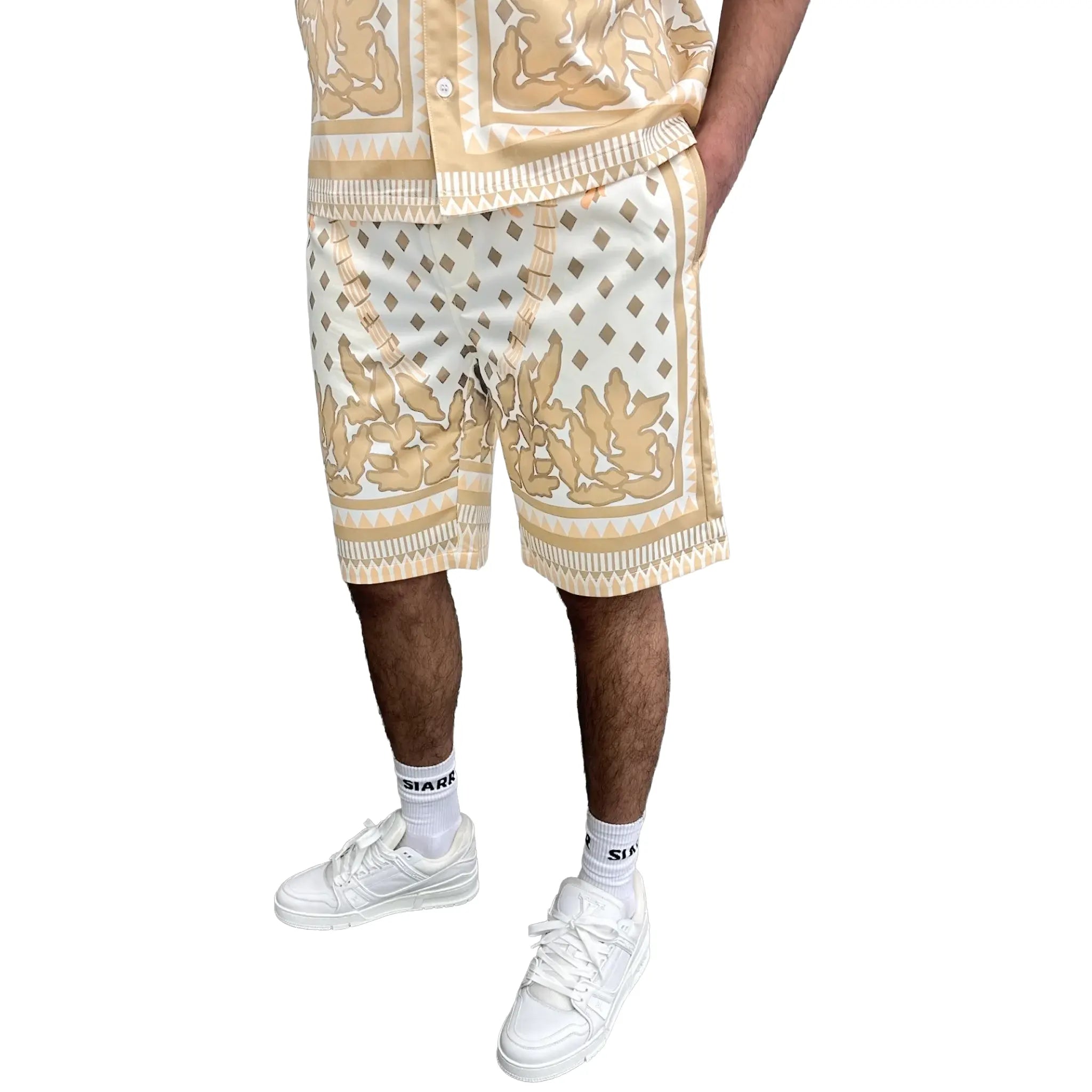 SIARR Beefa Beige Shorts