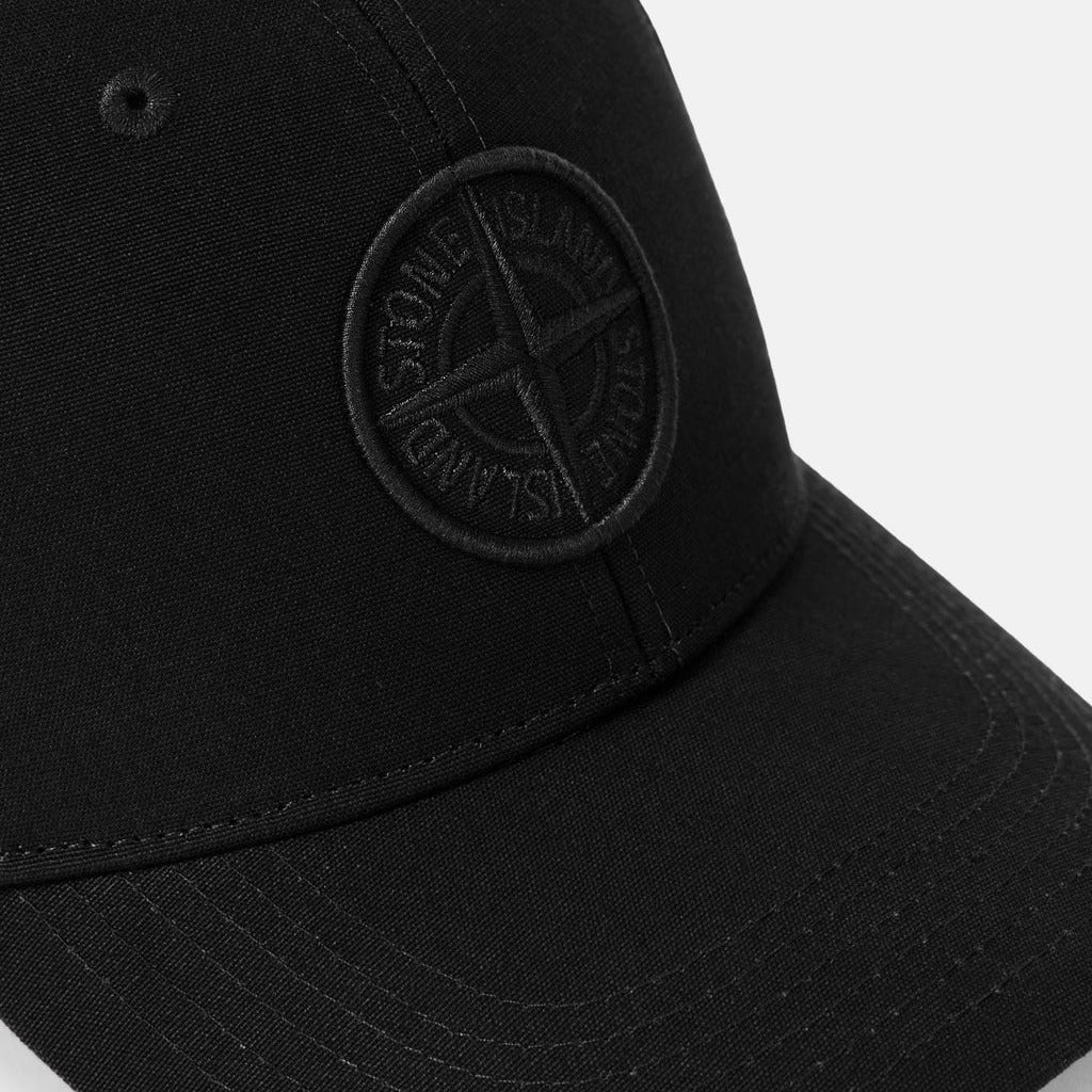 Stone Island Compass Black Baseball Cap