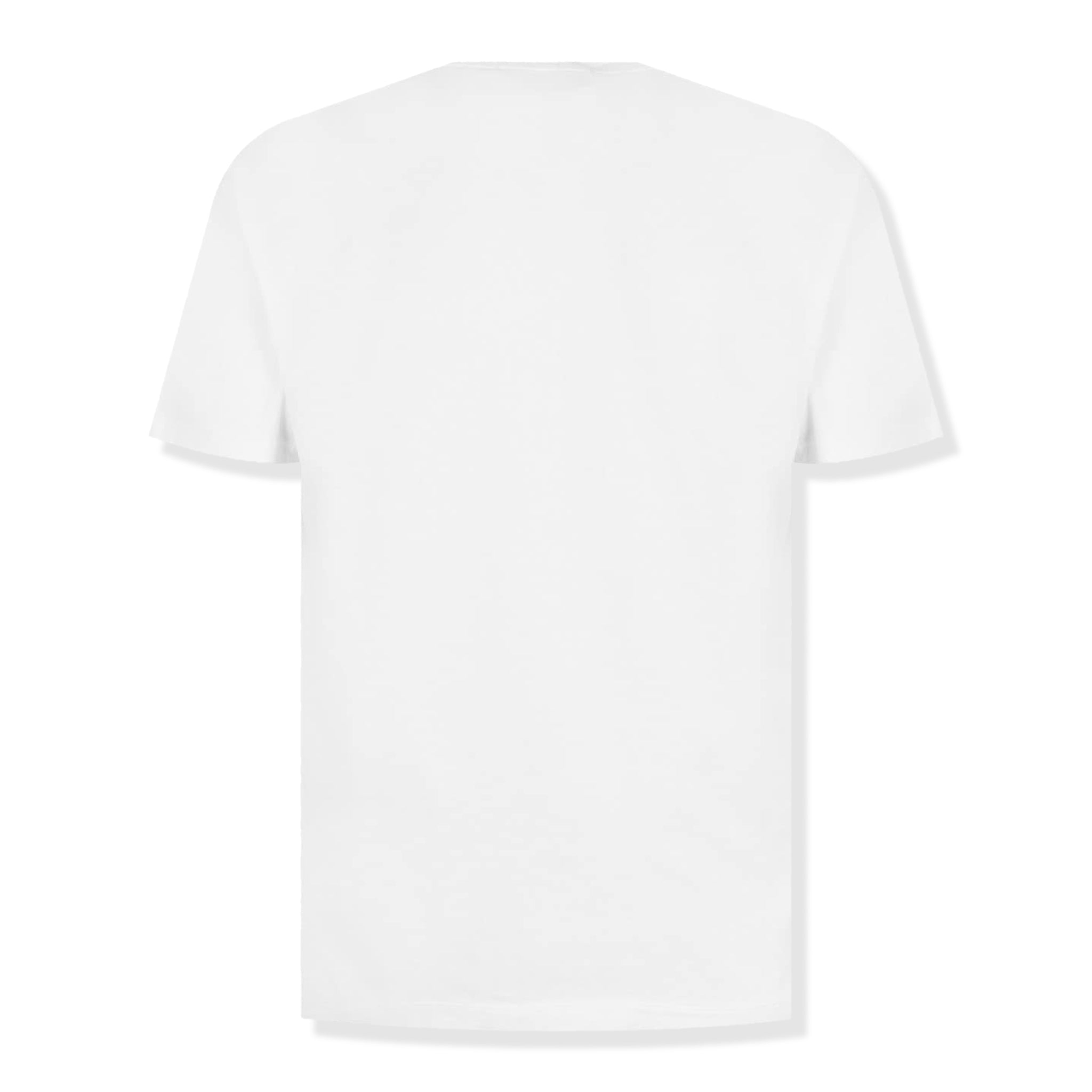 Image of Stone Island Patch Logo White T Shirt