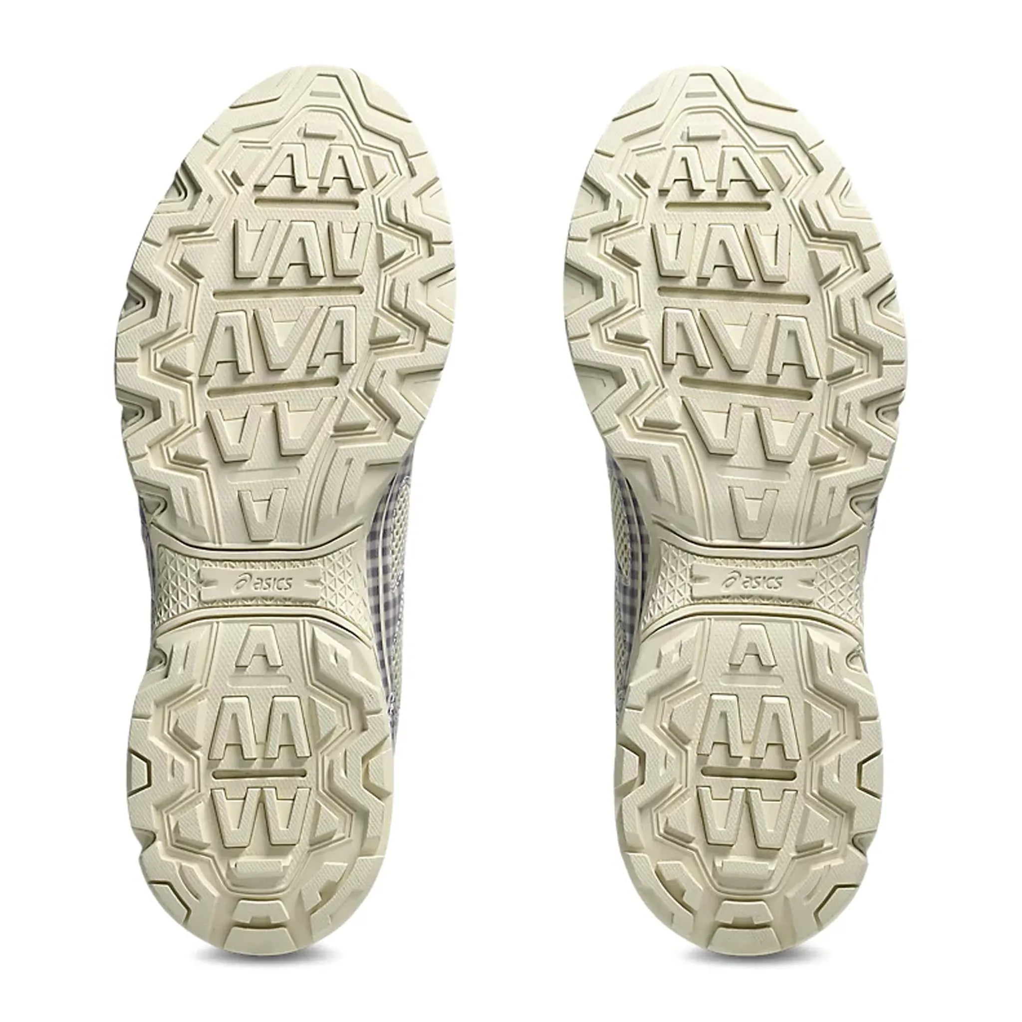 Sole view of Story MRG. x ASICS Gel-Venture 6 Vanilla Violet Quartz