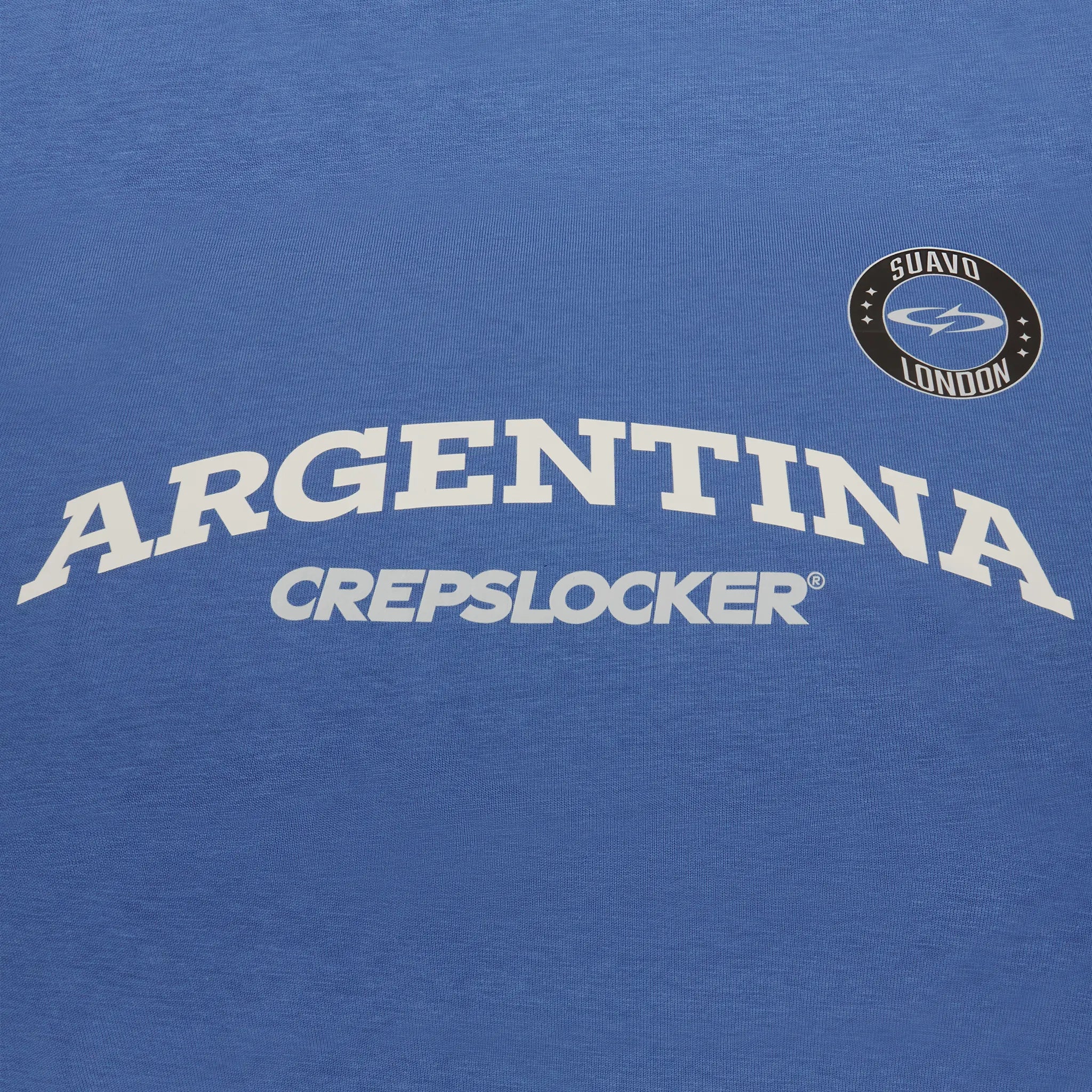 Detailed View of Suavo London x Crepslocker Argentina T-Shirt