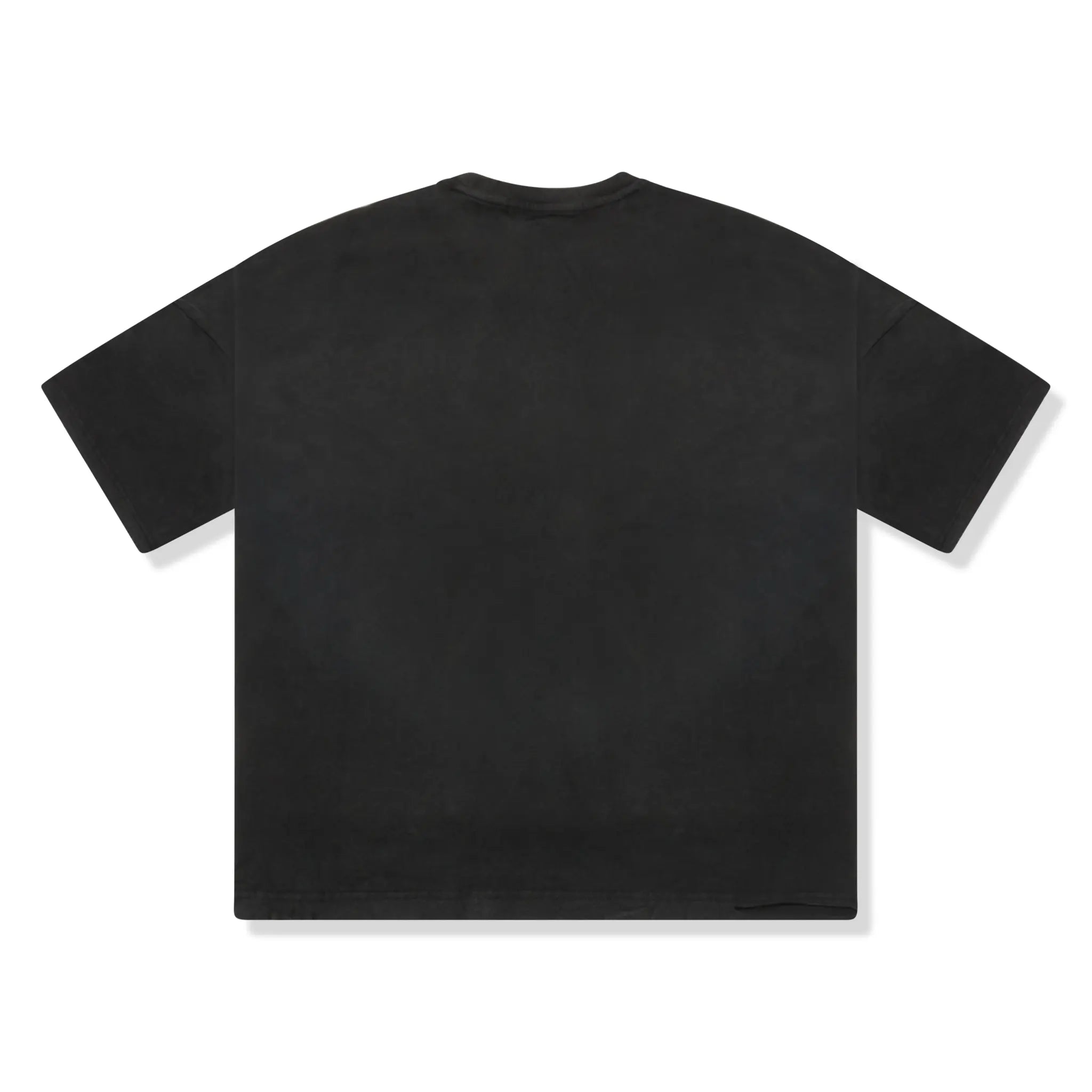 Back View of Suavo World Valley Of Saints Vintage Black T-Shirt