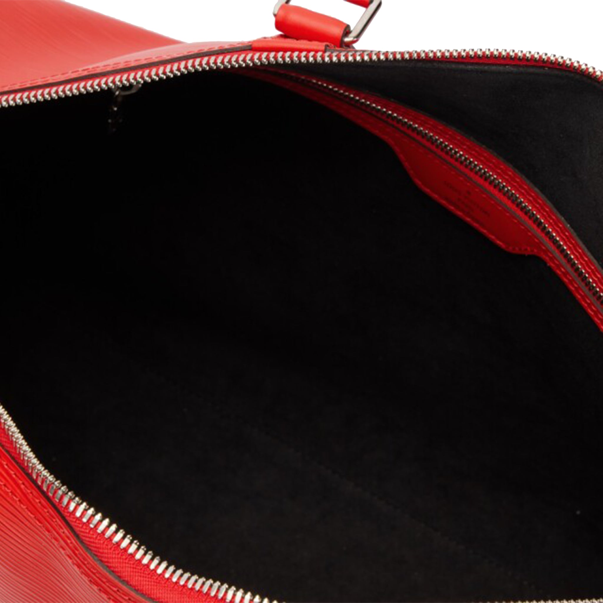 Inside View of of Supreme x Louis Vuitton Keepall Bandouliere 45