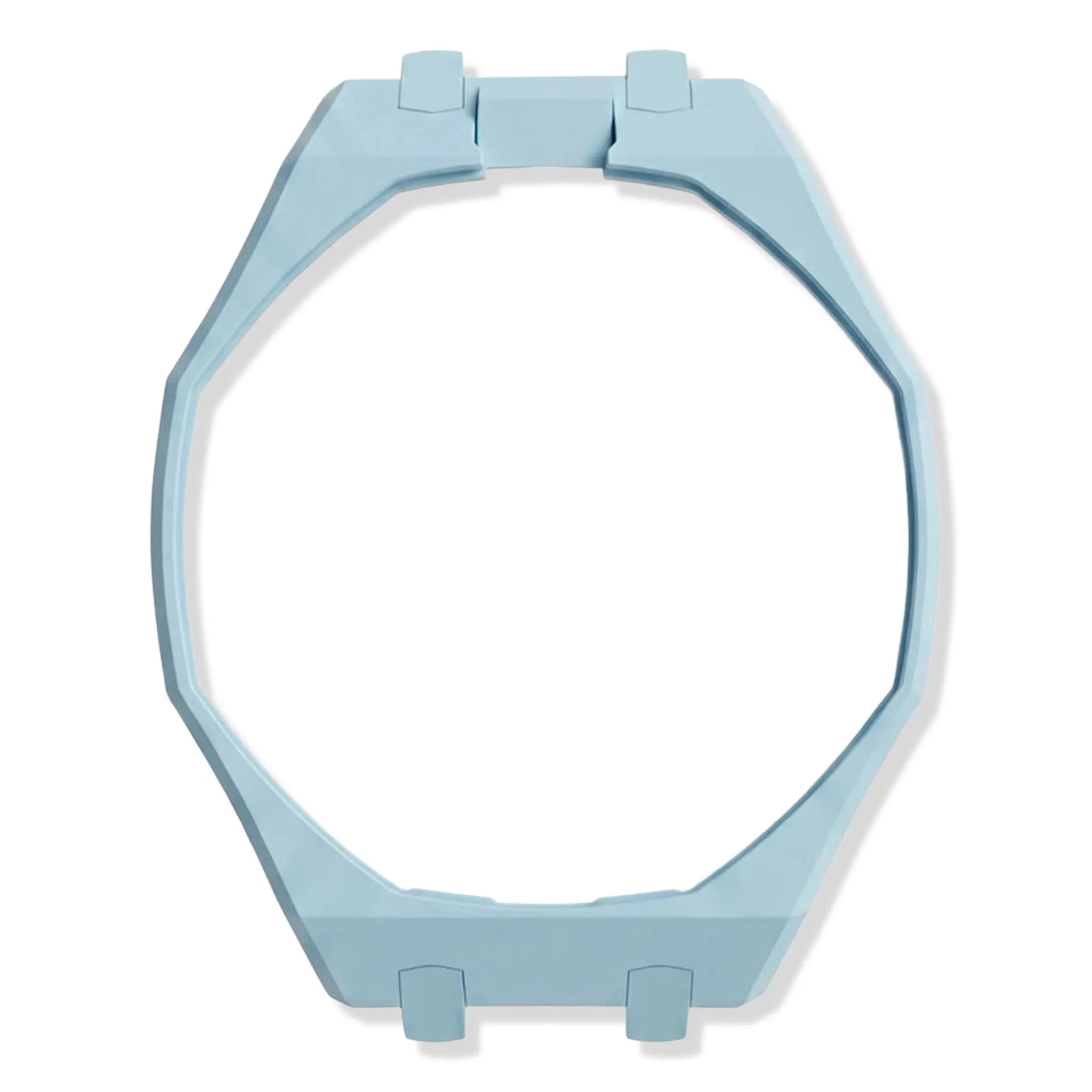 Case View of Swatch x Audemars Piguet Royal Pop Blaue Acht With Rubber Strap SSX03L101N