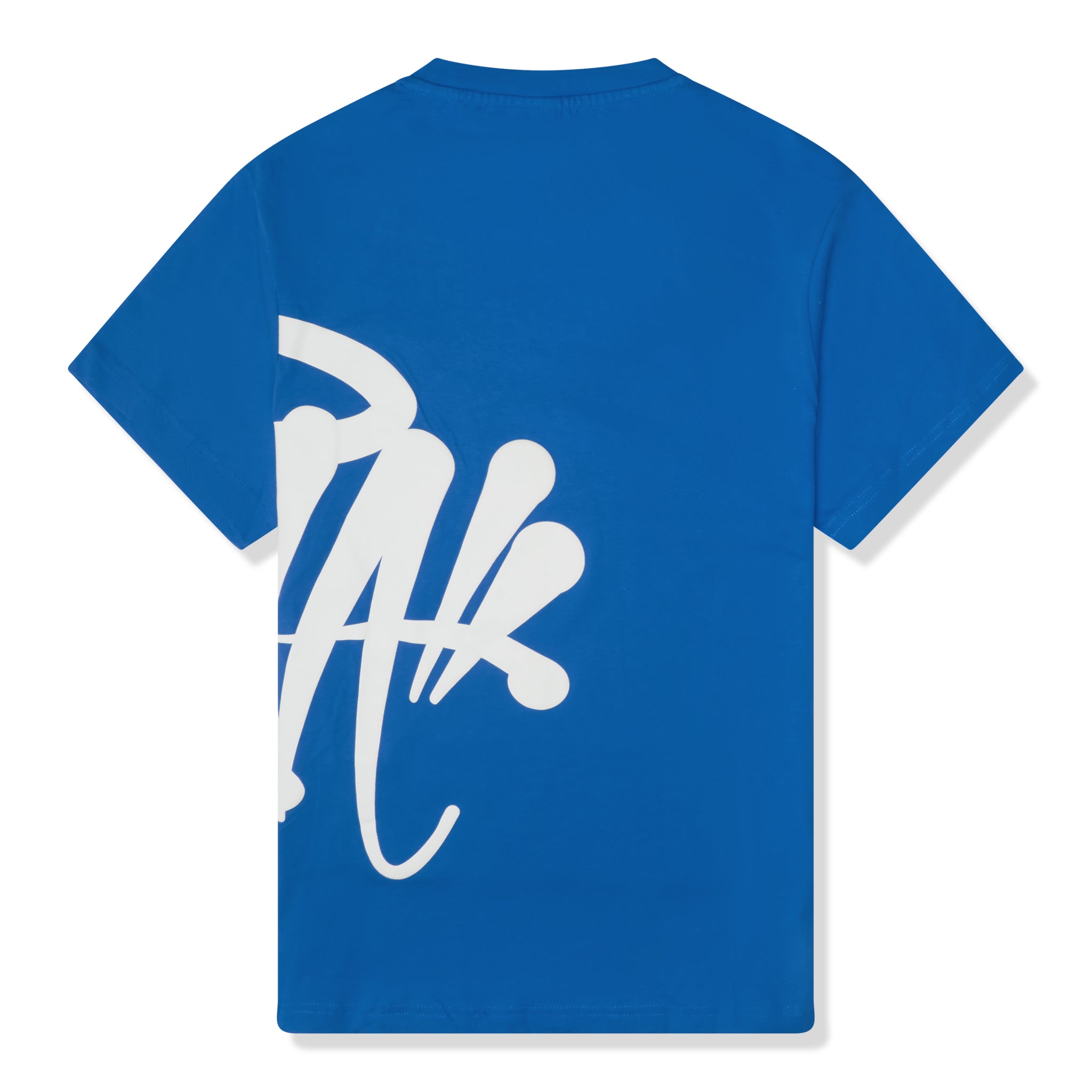 Back view of Syna World Team Syna Twinset Blue T-Shirt & Shorts TEAMSYNA-SHT-BLUE