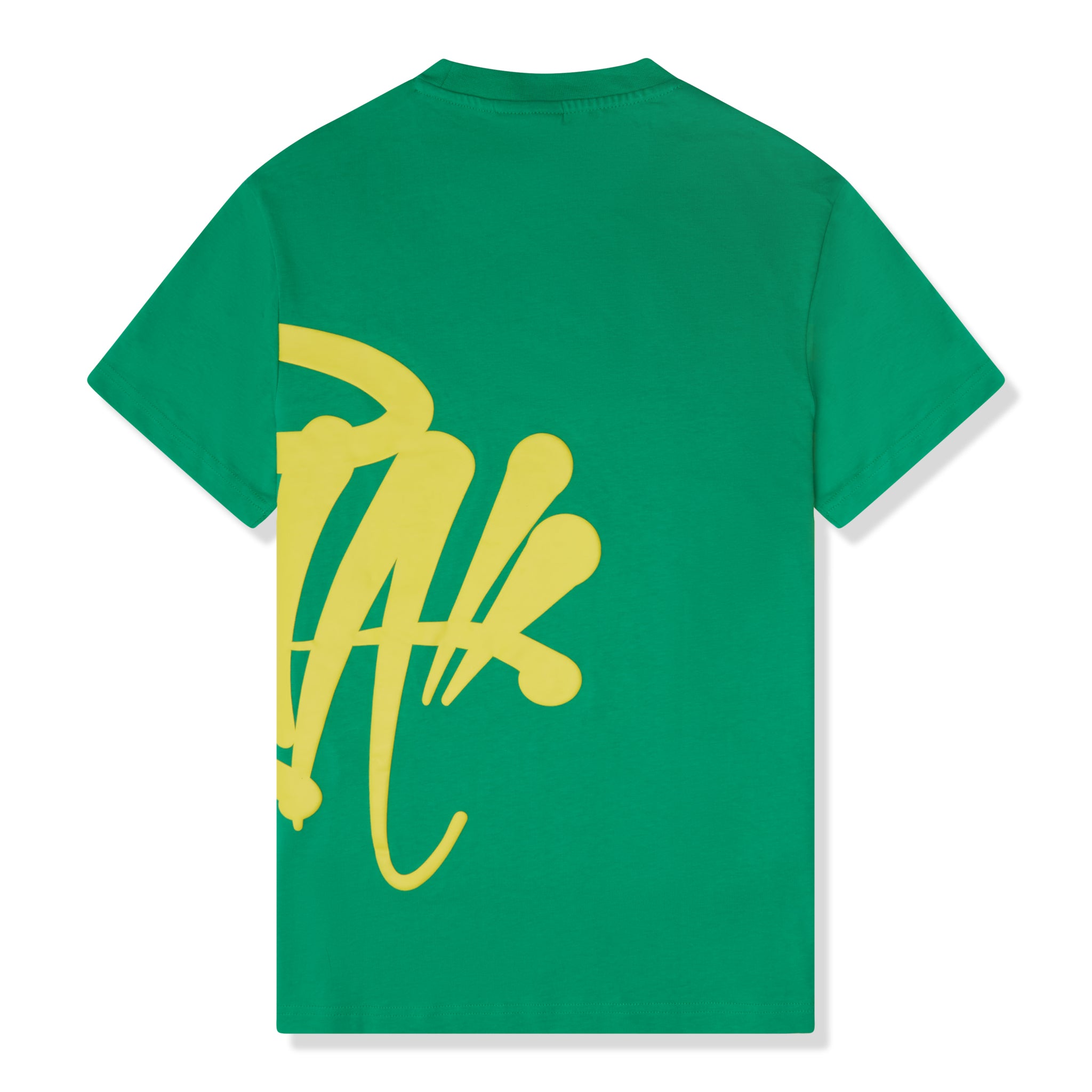 Back view of Syna World Team Syna Twinset Green T-Shirt & Shorts