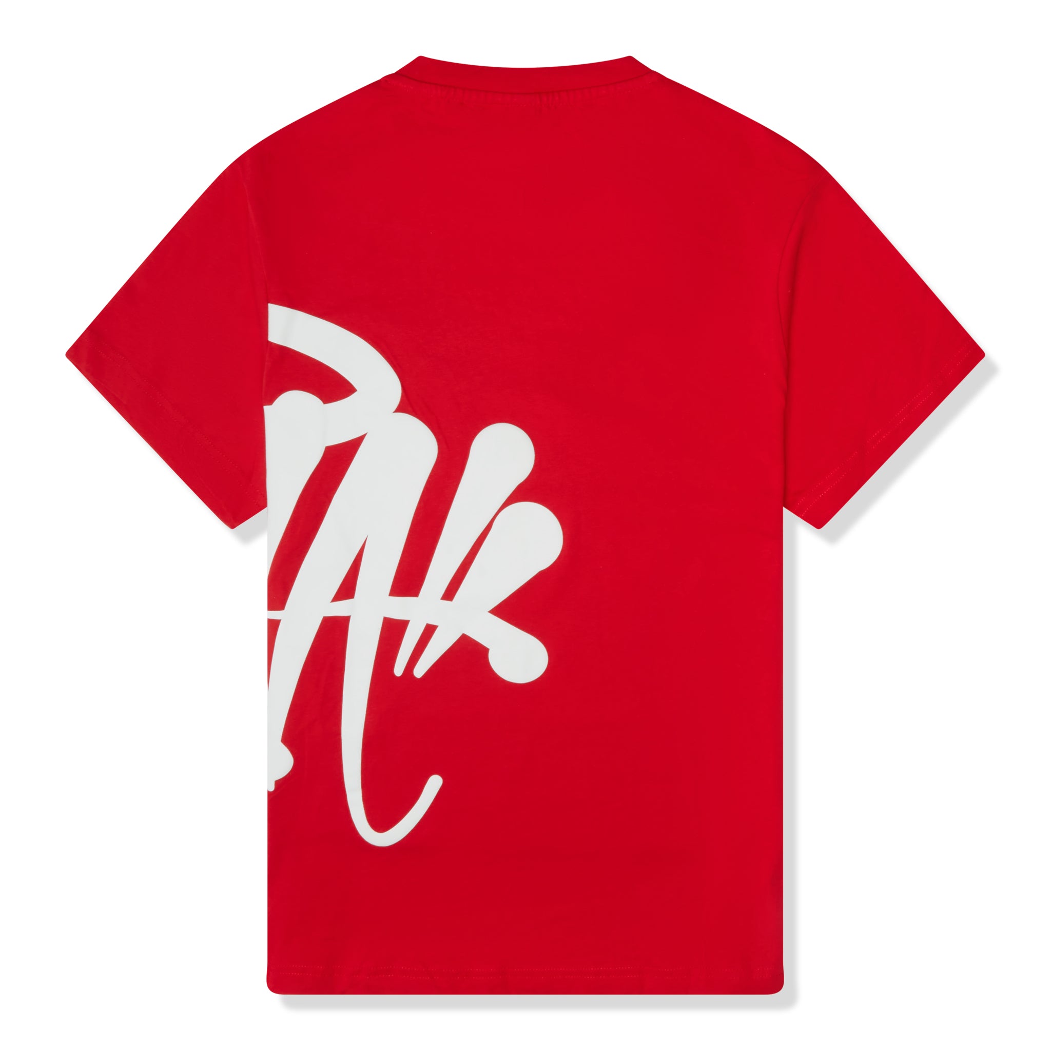 Back view of Syna World Team Syna Twinset Red T-Shirt & Shorts