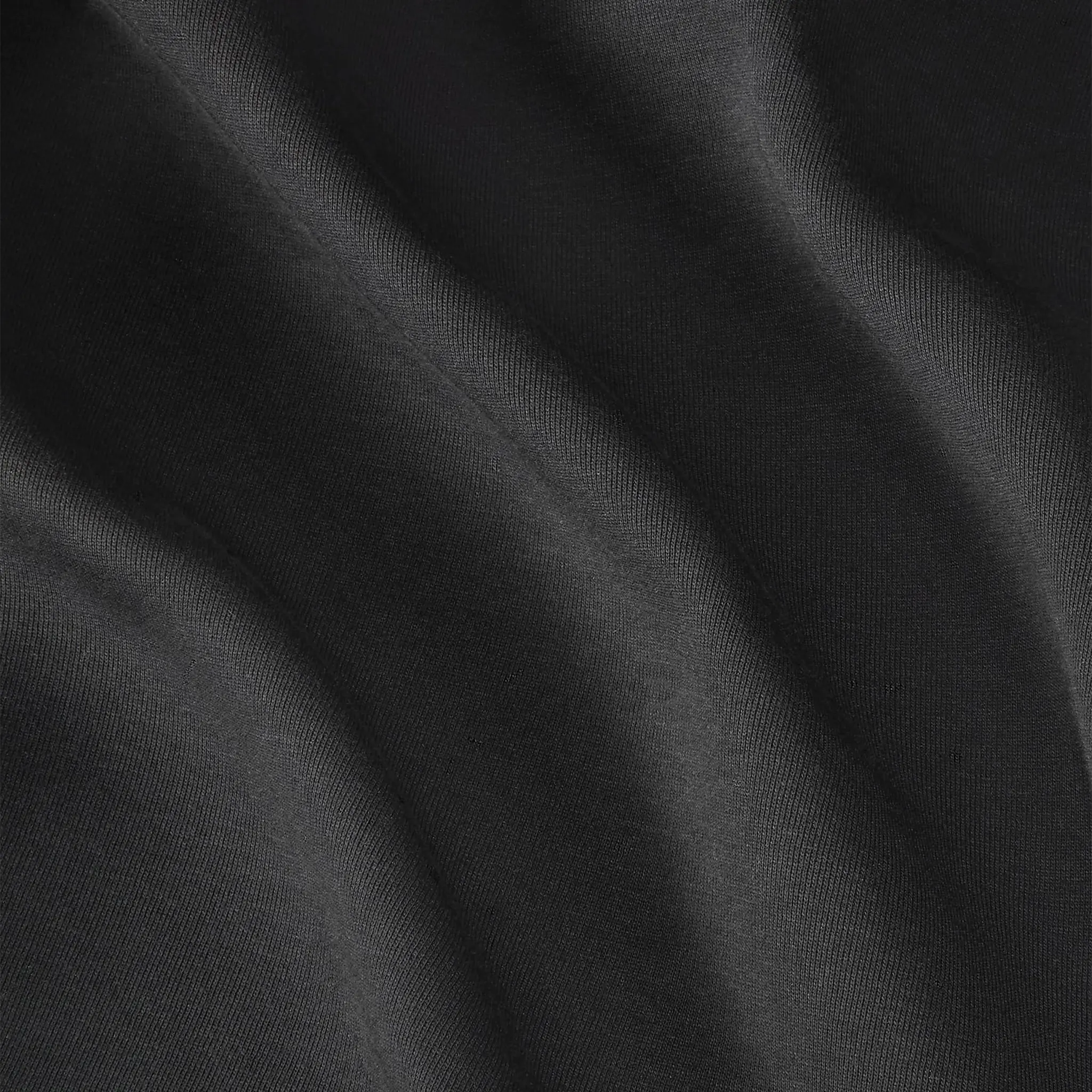 Fabric view of Syna World x Nike Central Cee Tech Fleece Black Hoodie HQ3748-010