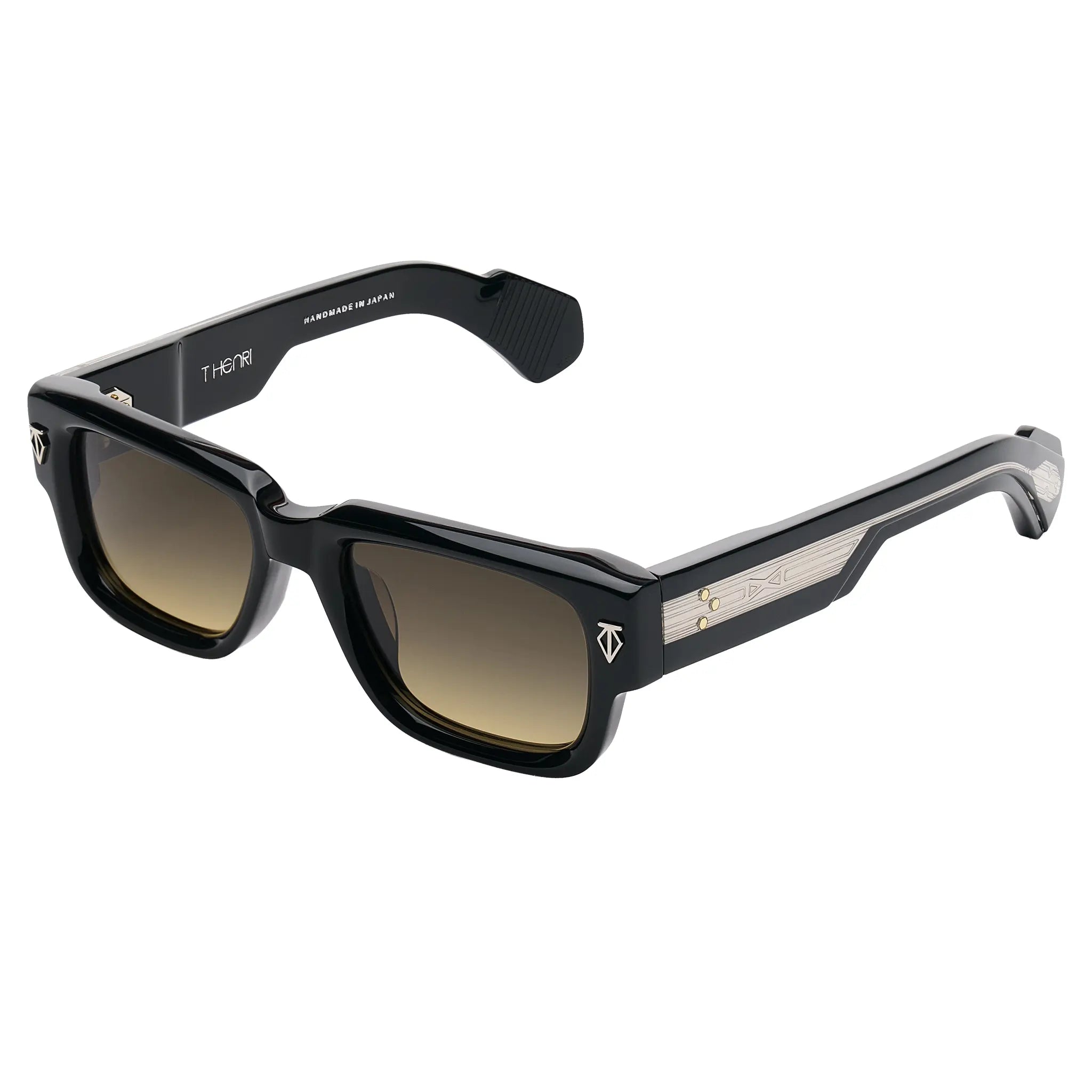 Front Side View of T Henri Taycan Shadow II Sunglasses