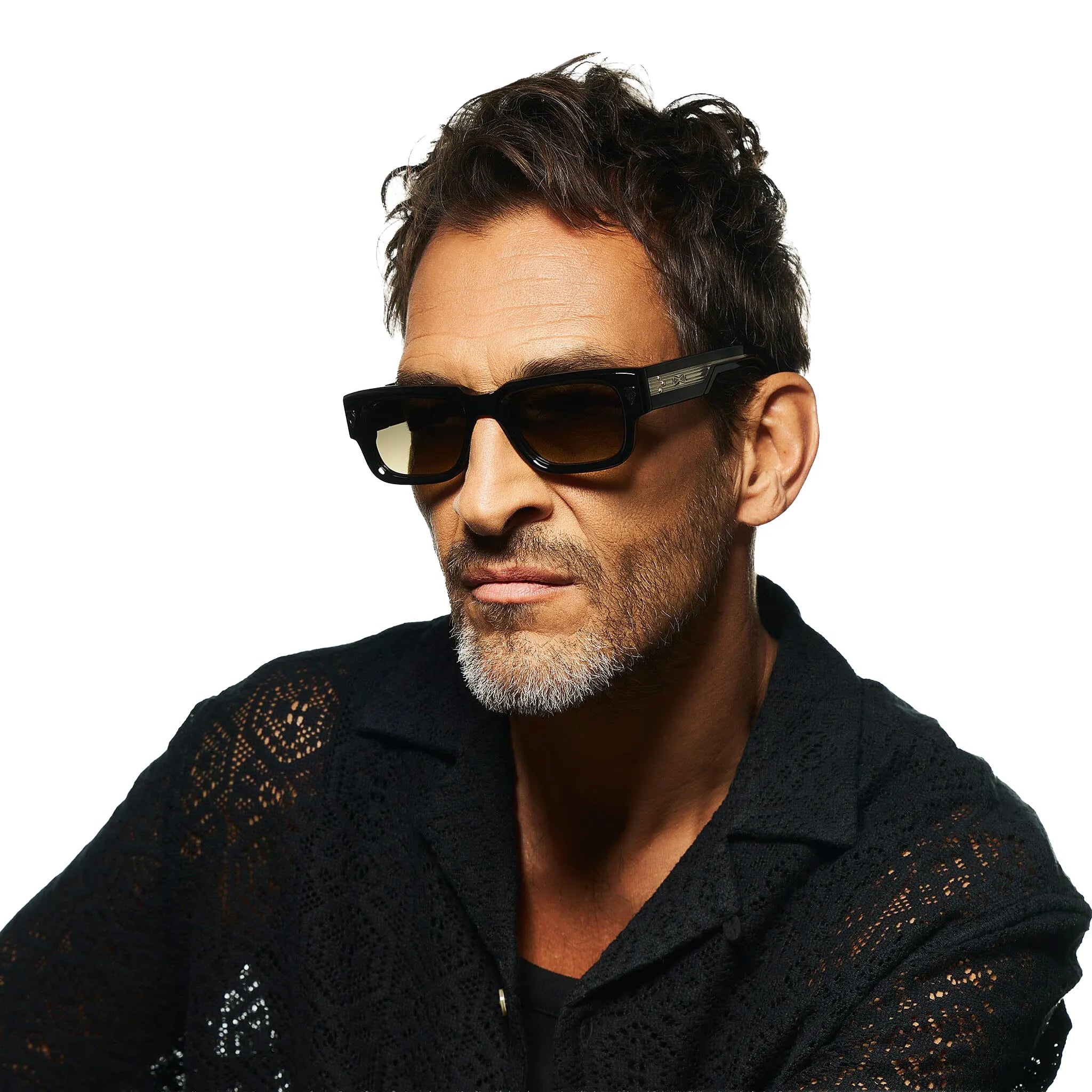 Model View of T Henri Taycan Shadow II Sunglasses
