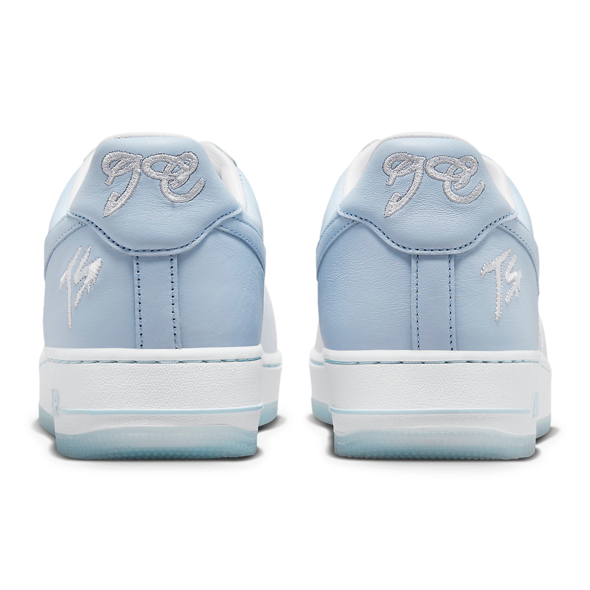 Back view of Terror Squad x Nike Air Force 1 Low Loyalty FJ5755-100
