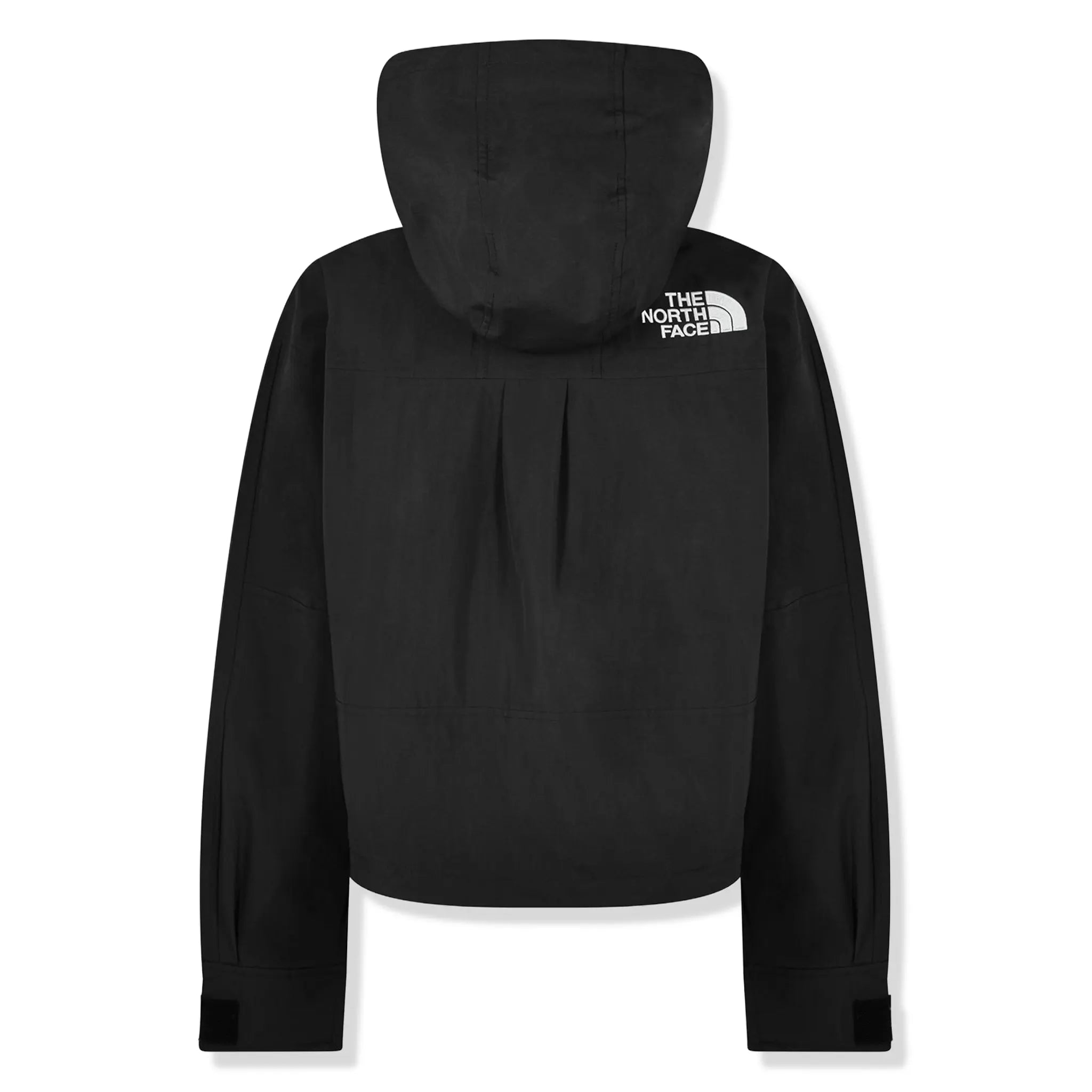 Back View of The North Face Mountain Short Black Jacket
