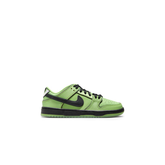 the powerpuff girls x nike Essential sb dunk low buttercup ps side