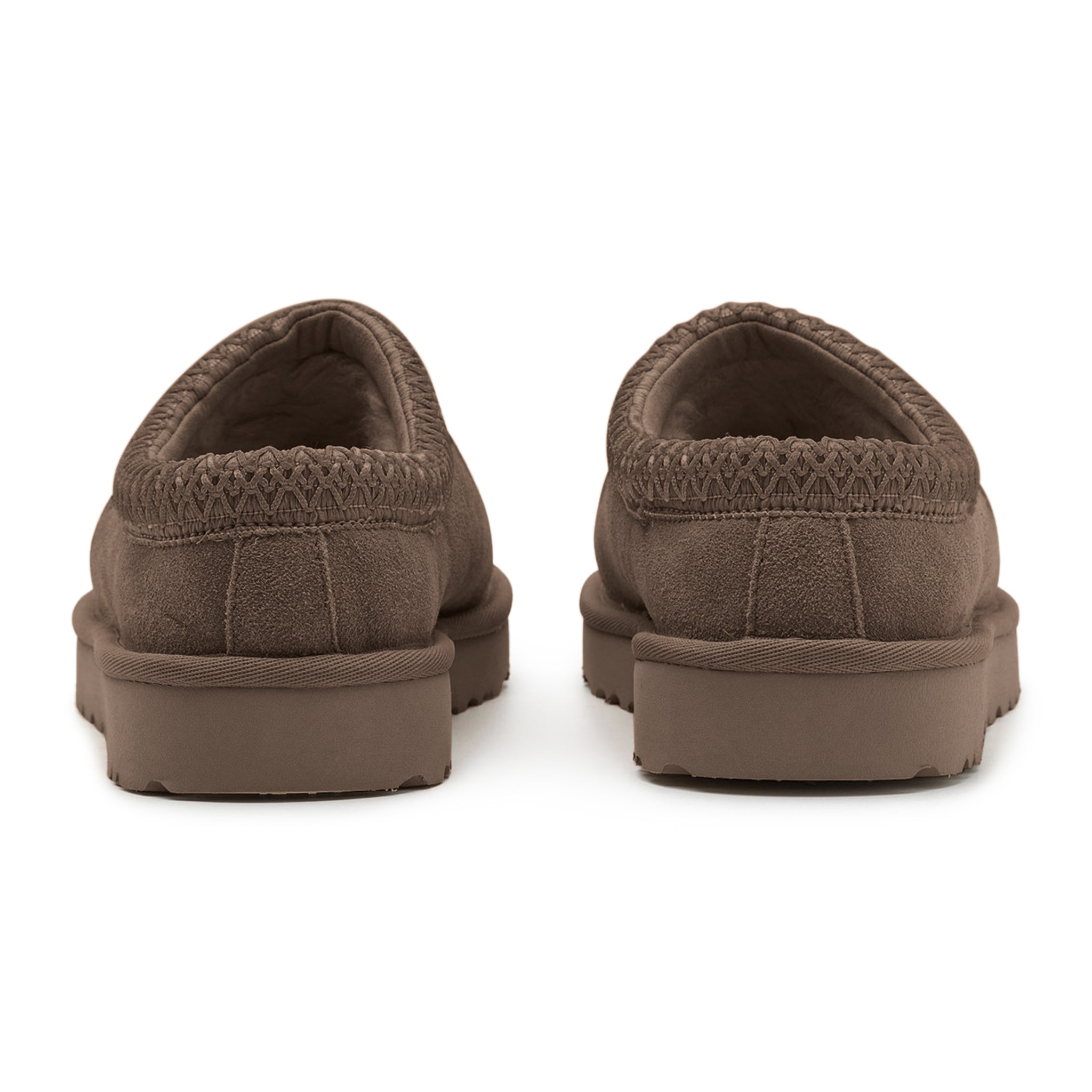 BAck view of UGG Tasman Caribou Walnut Slippers (W) 5955-CBNL