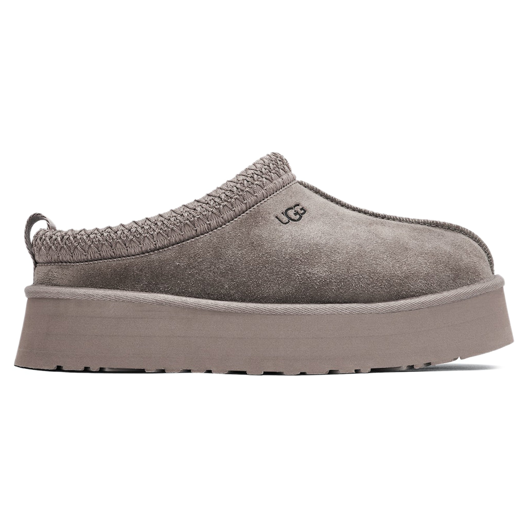 Side view of UGG Tazz Smoke Plume Slippers (W) 1122553-SKP