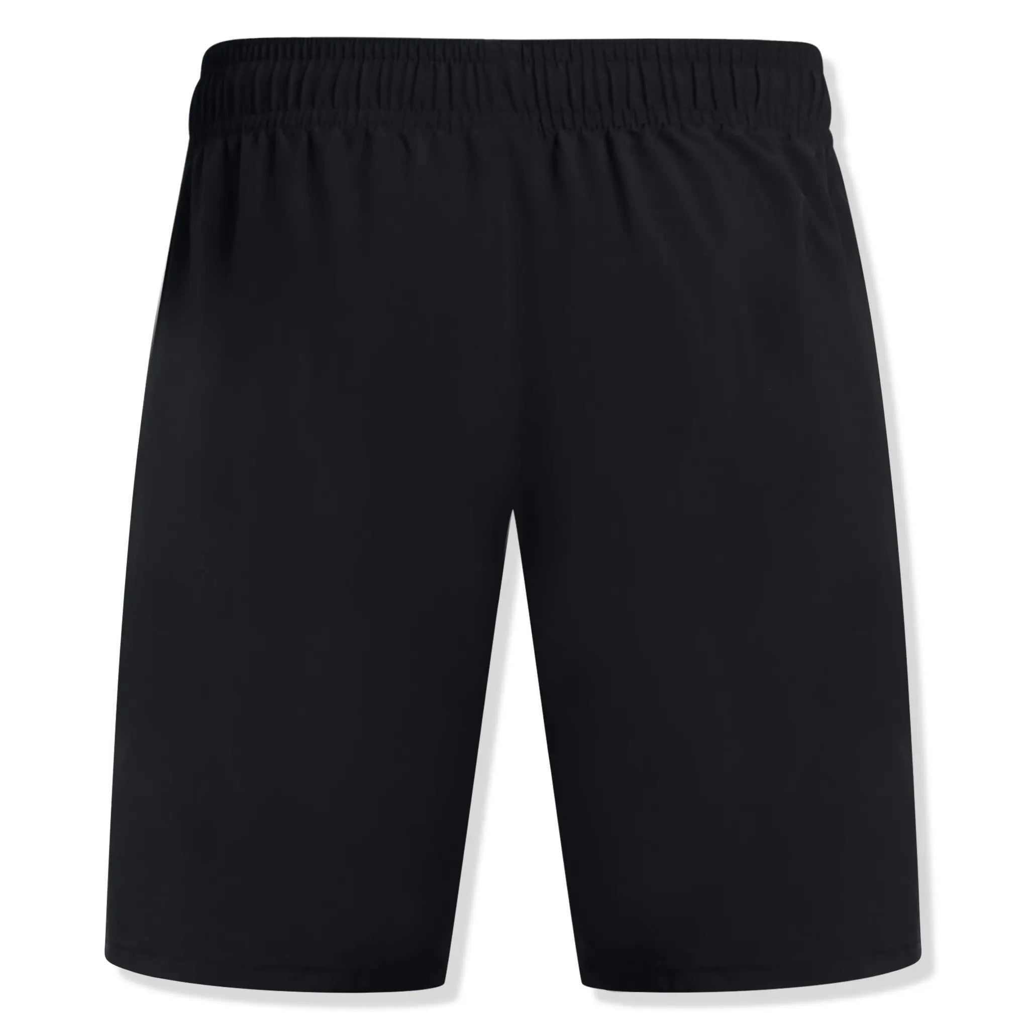 Back view of Under Armour Ua Tech White Black T Shirt & Shorts 1326413 | 1383356