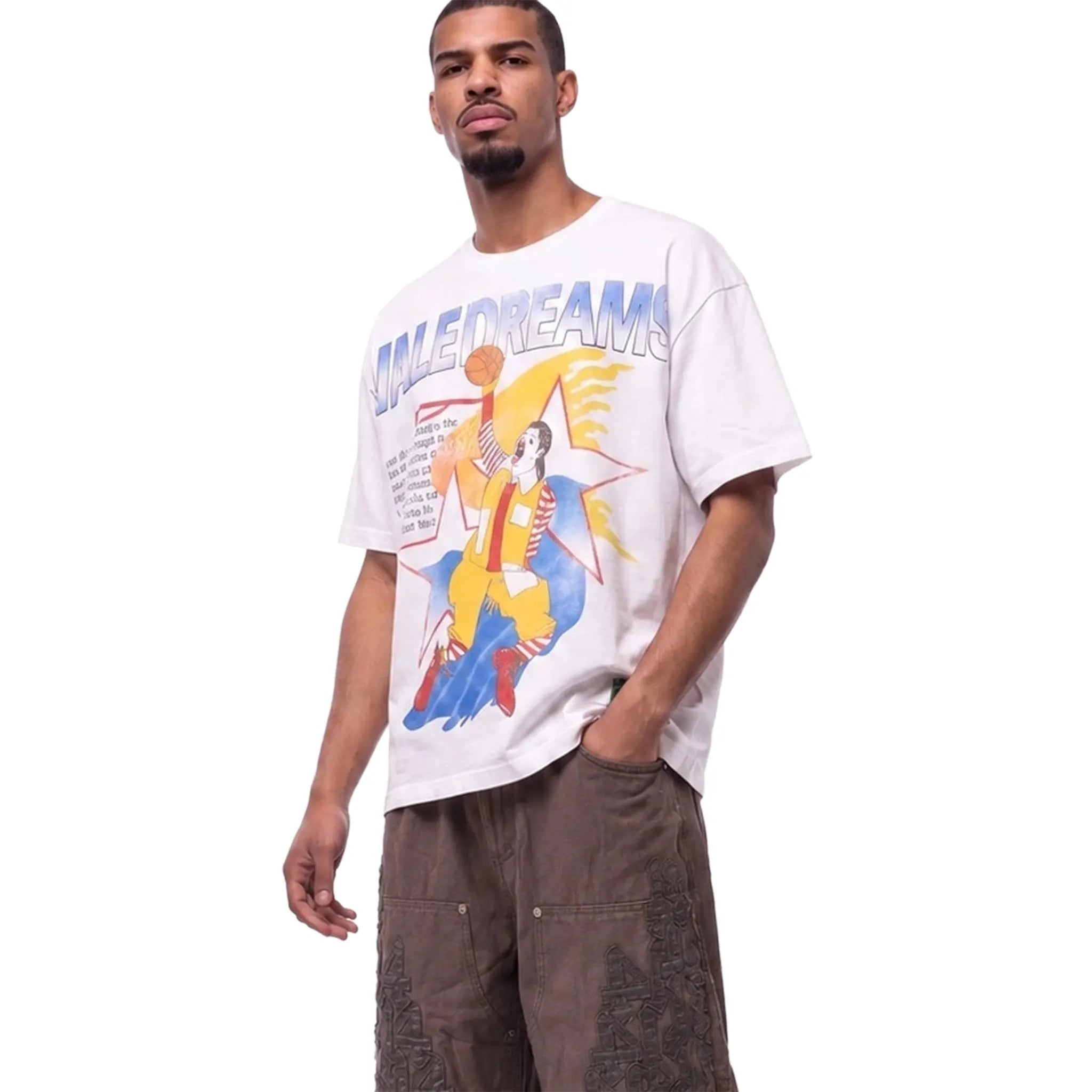 Front Side View of Vale Forever Air Donald T-Shirt