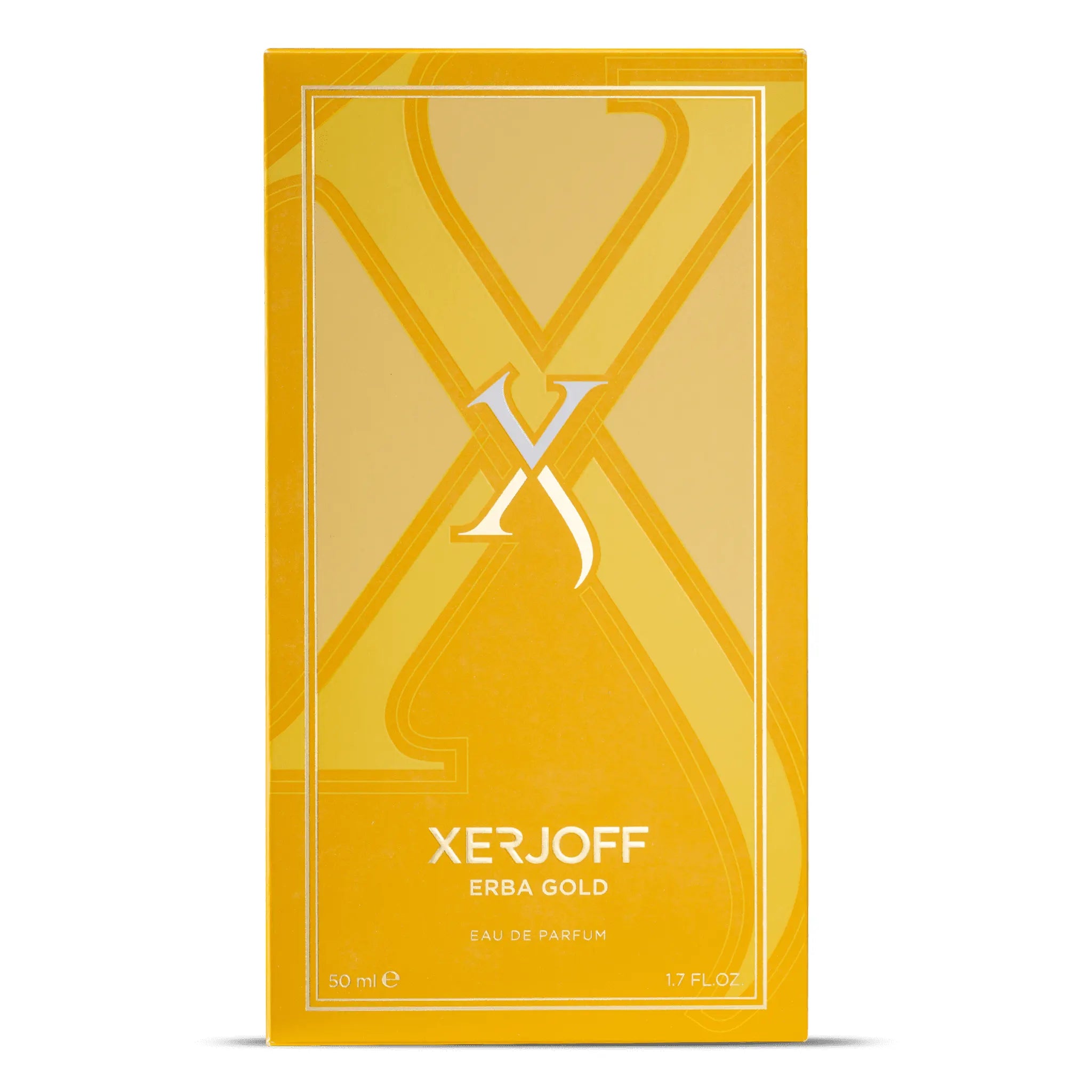 Box view of Xerjoff Erba Gold Eau De Parfum 50ml 4256391