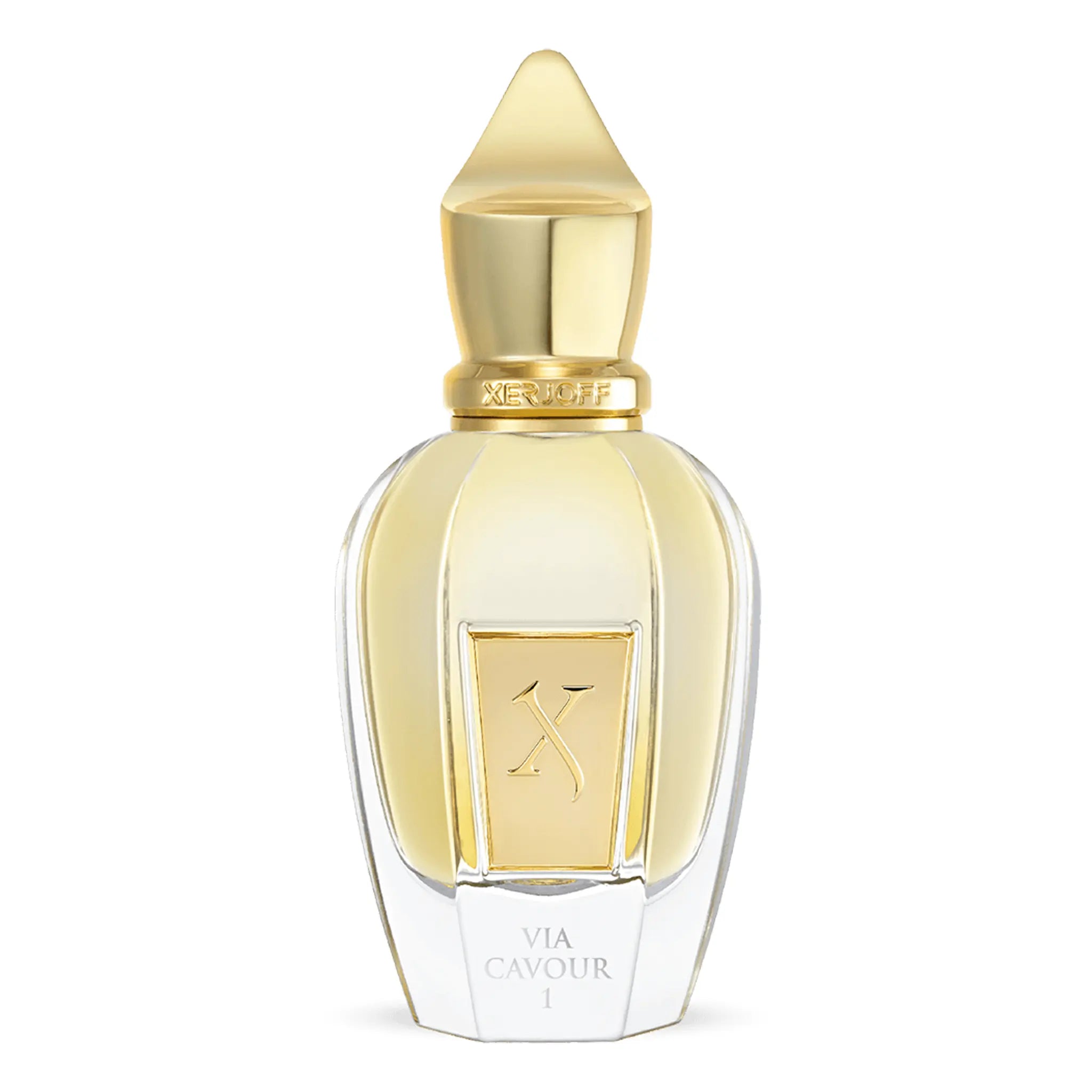 Front view of Xerjoff Via Cavour 1 Eau de Parfum 50ml 4120559