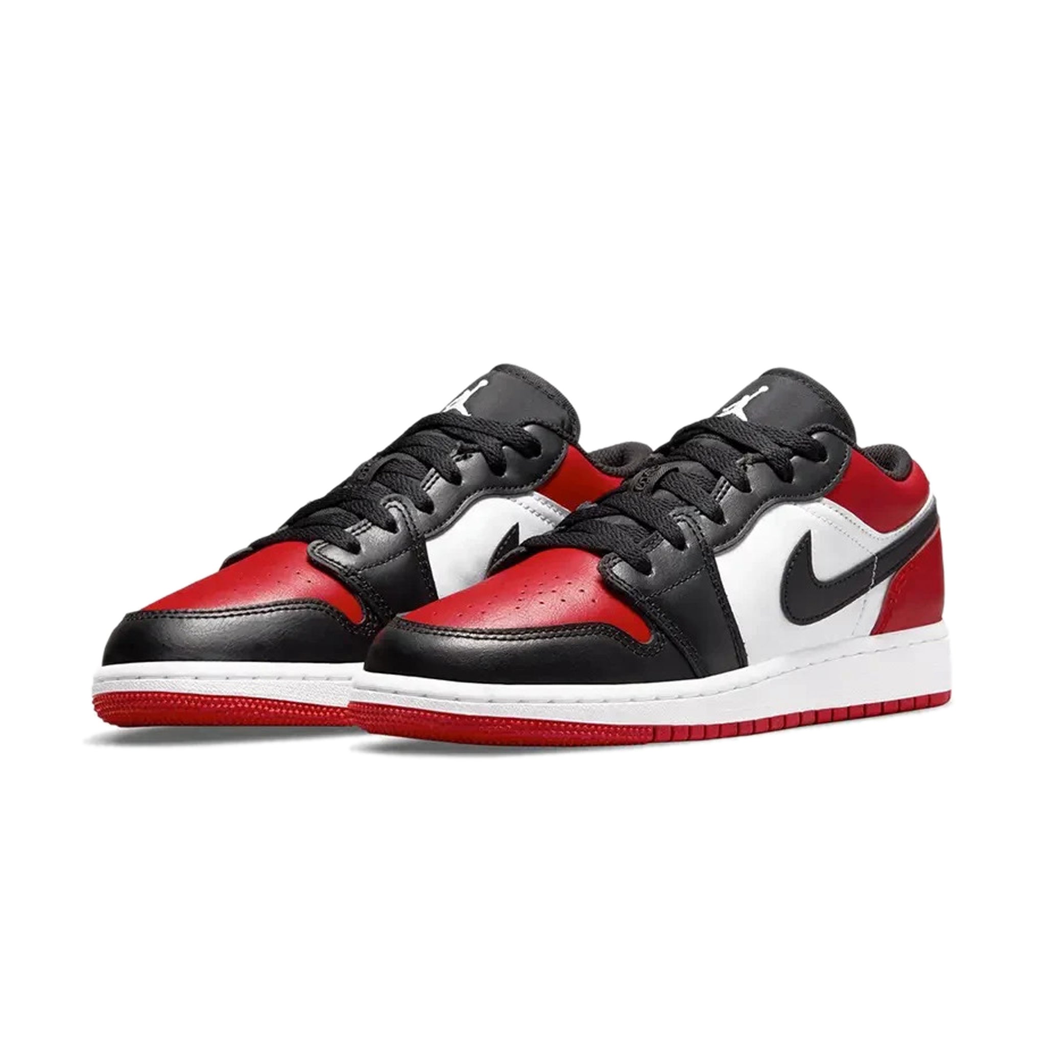 Image of Air Jordan 1 Low Bred Toe (GS)