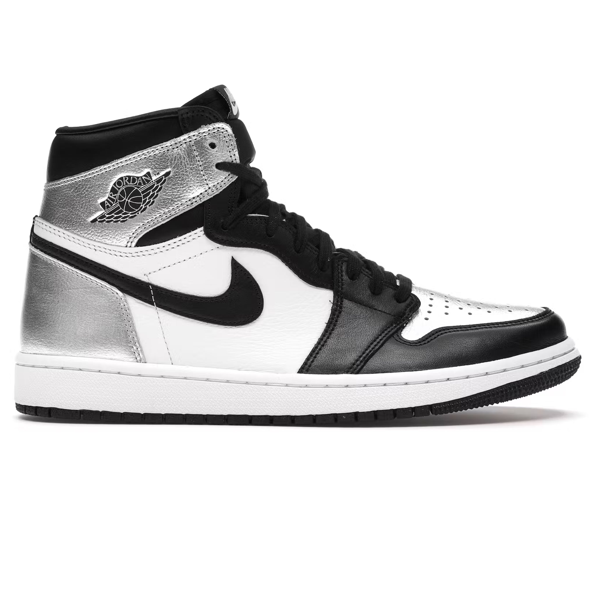 Image of Air Jordan 1 Retro High Silver Toe (W)