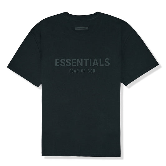 Fear Of God Essentials Reverse Logo Black T Shirt (SS21)