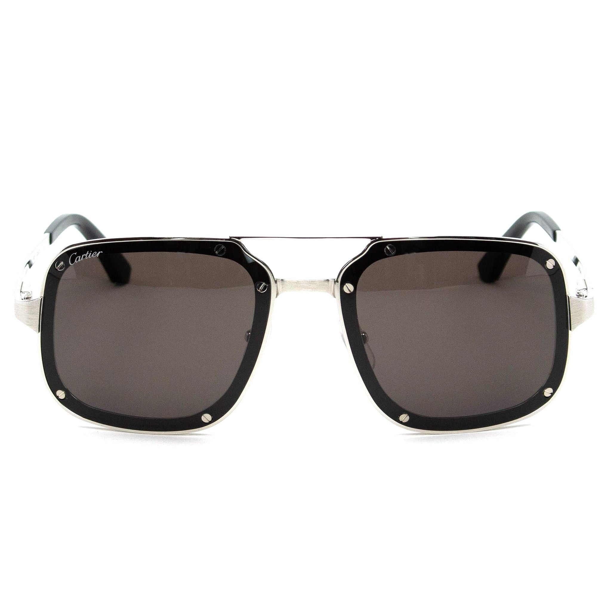Image of Cartier Eyewear CT0195S Santos De Cartier Sunglasses