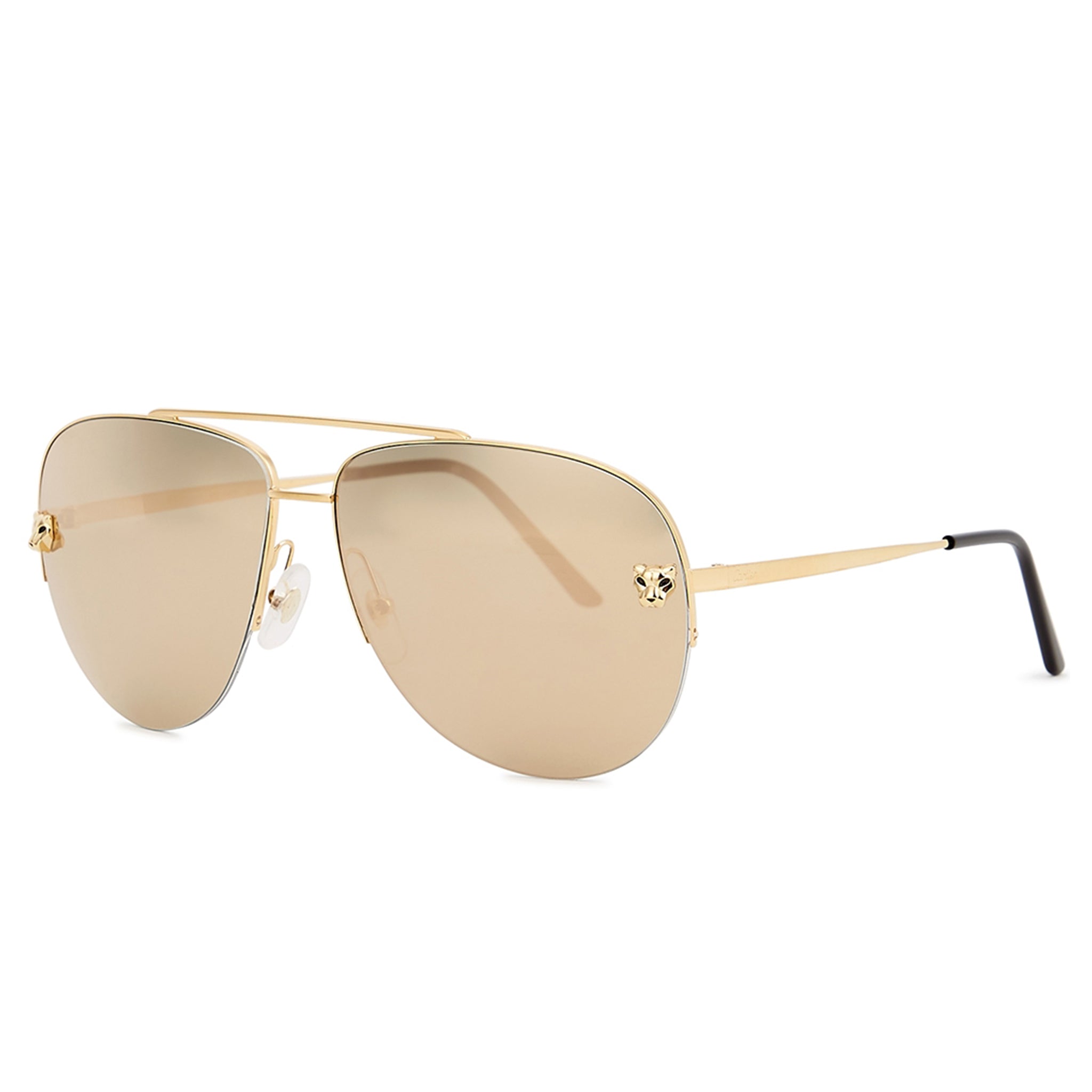 Image of Cartier Panthère De Cartier CT0065S Gold Sunglasses