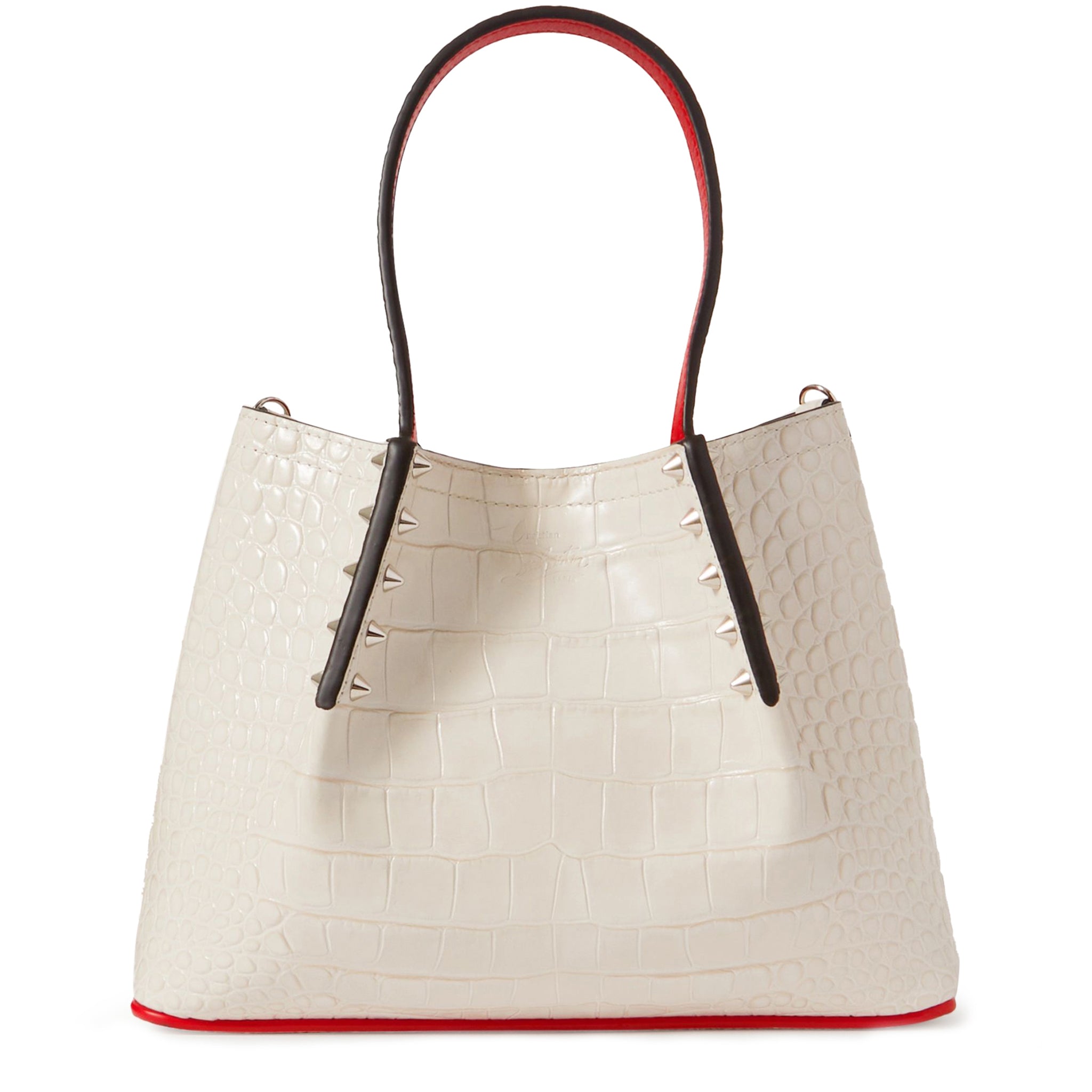 Totes bags Christian Louboutin - Large Cabarock Tote bag in white