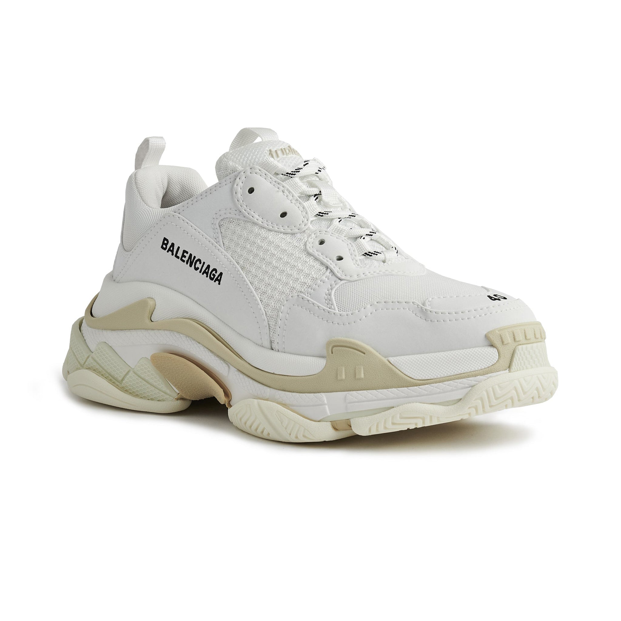 Image of Balenciaga Triple S White Sneaker