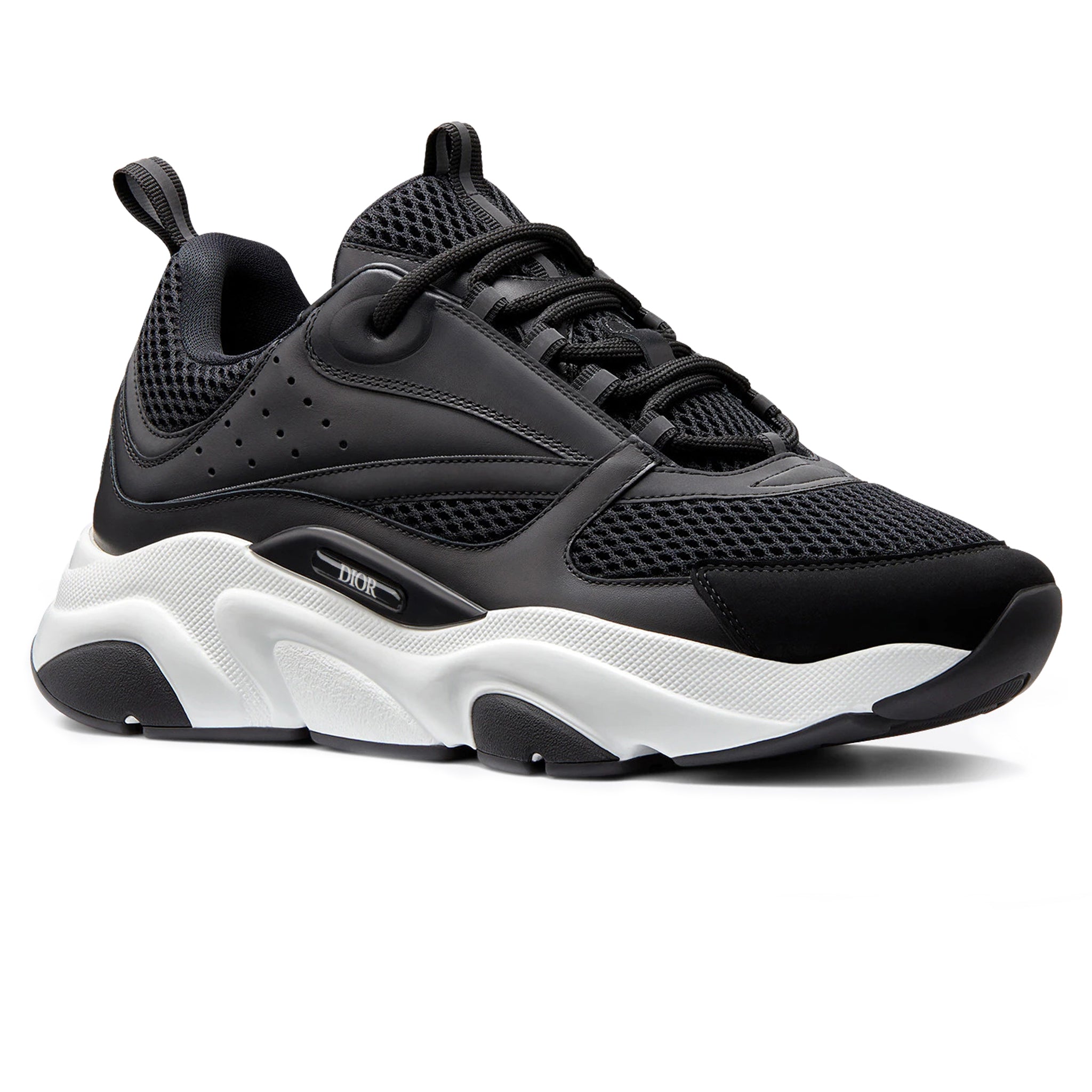 Image of Dior B22 Black And White Trainer