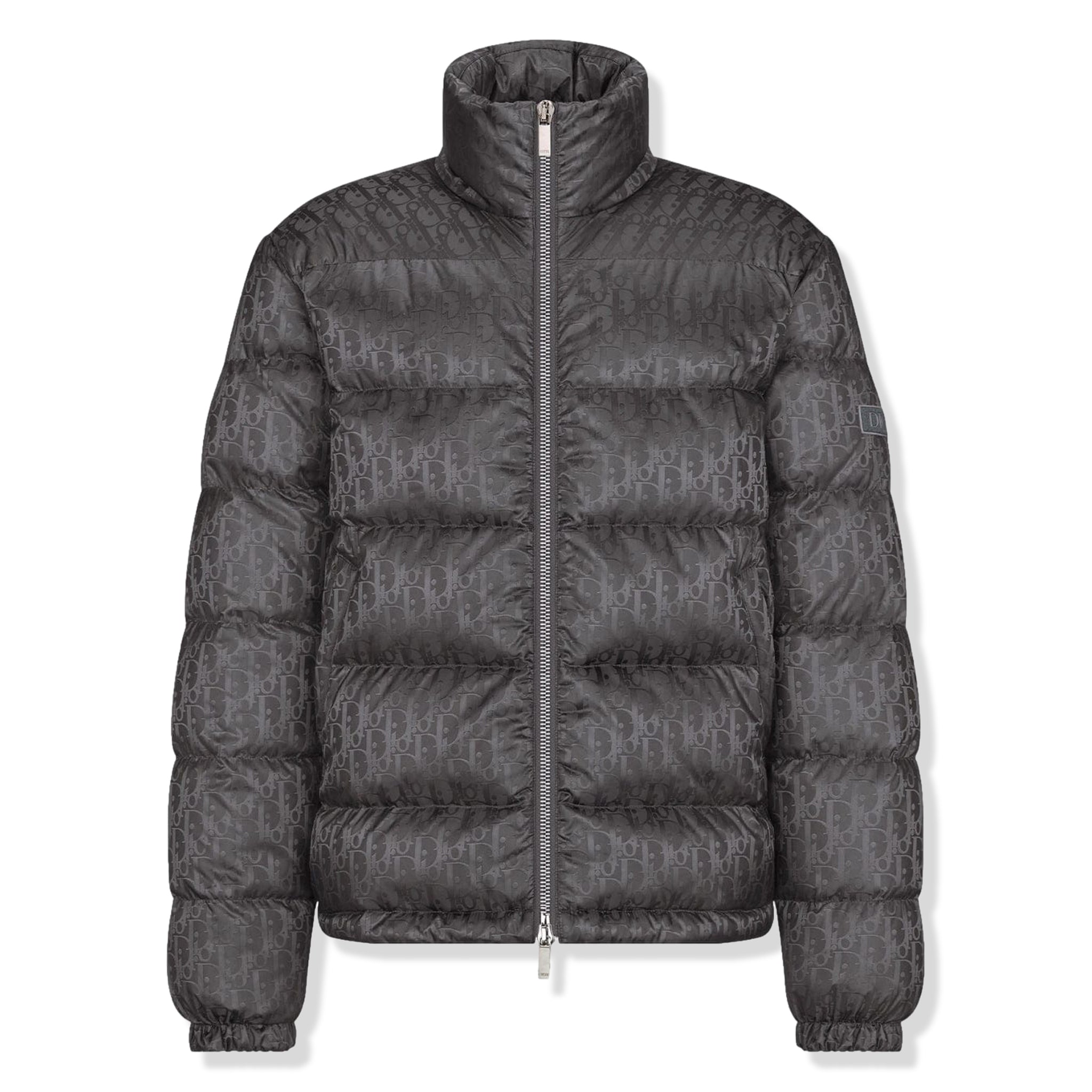 Image of Dior Oblique Blouson Grey Jacket