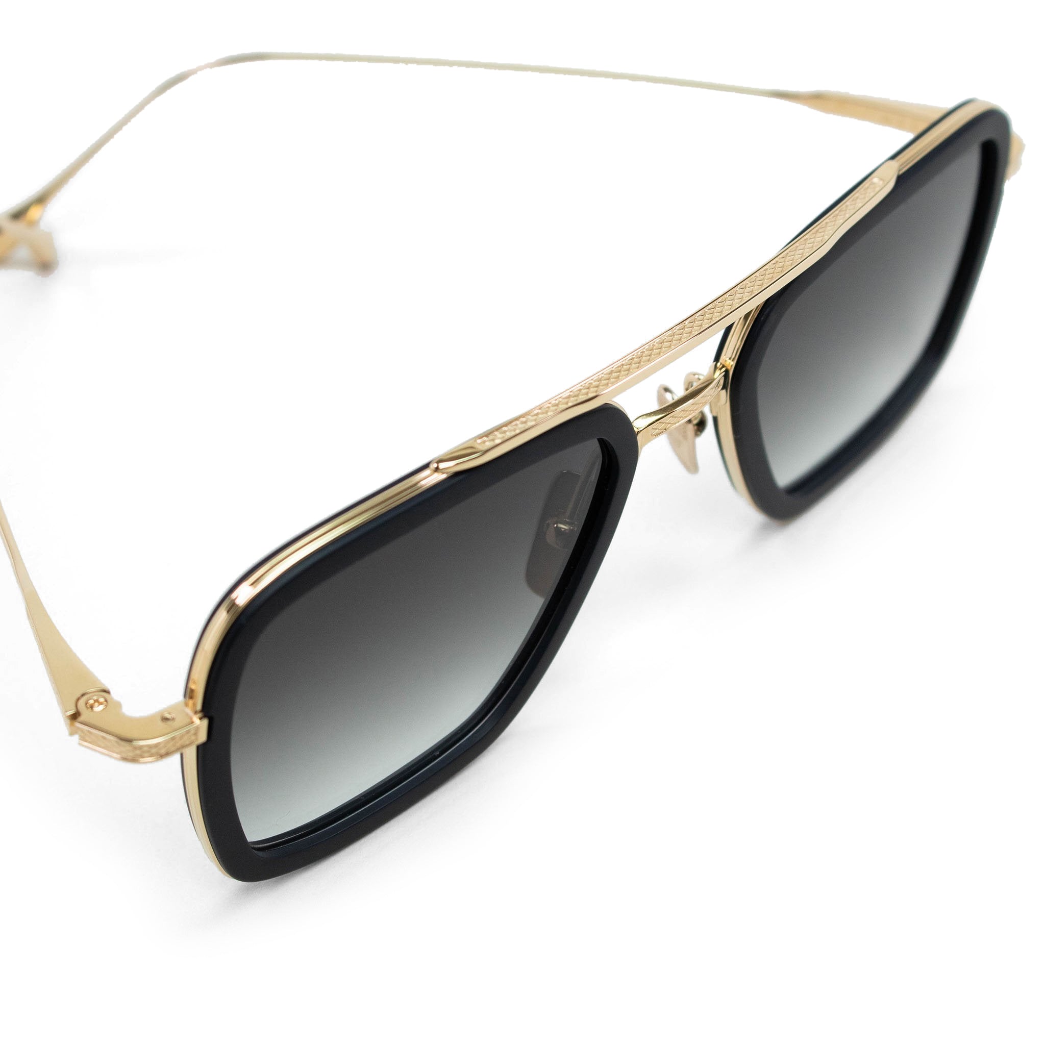Image of Dita Eyewear 7806 Flight 006 Black Gold Sunglasses