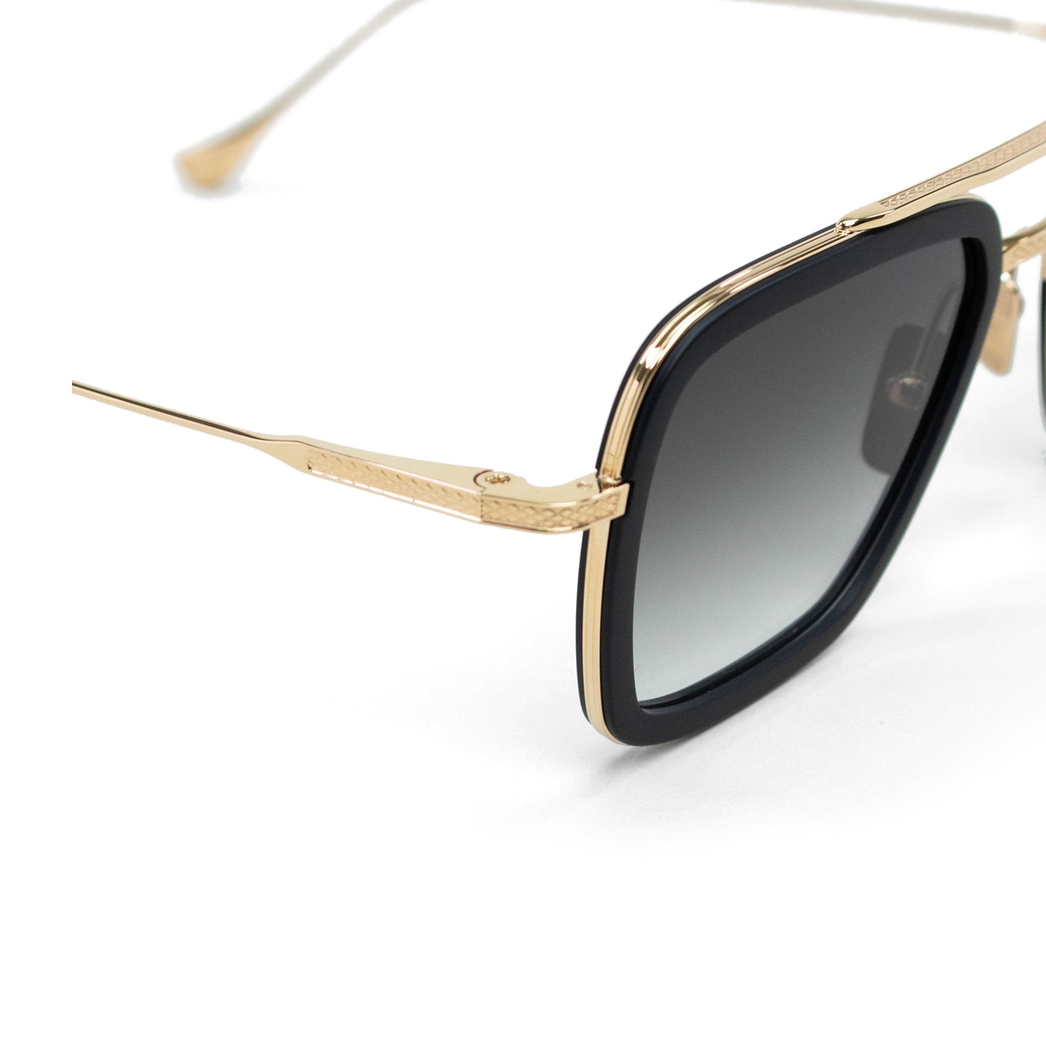 Image of Dita Eyewear 7806 Flight 006 Black Gold Sunglasses