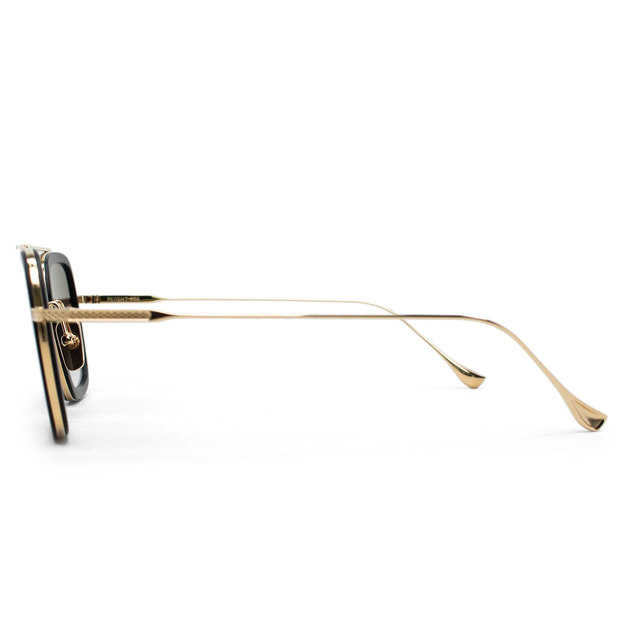 Image of Dita Eyewear 7806 Flight 006 Black Gold Sunglasses